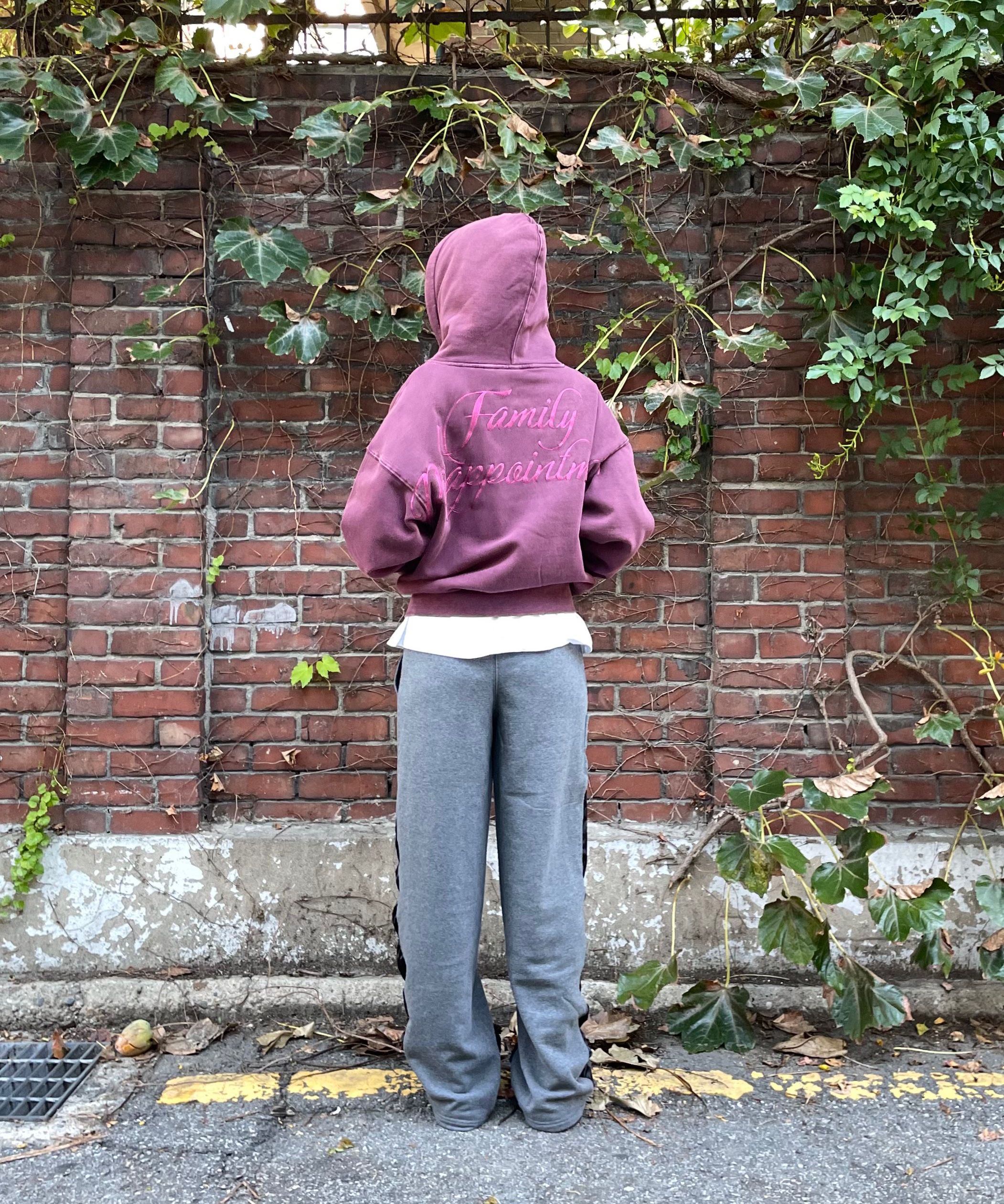 스컬프터(SCULPTOR) Bad Seed Washed Hoodie Zip-Up Dusty Blue
