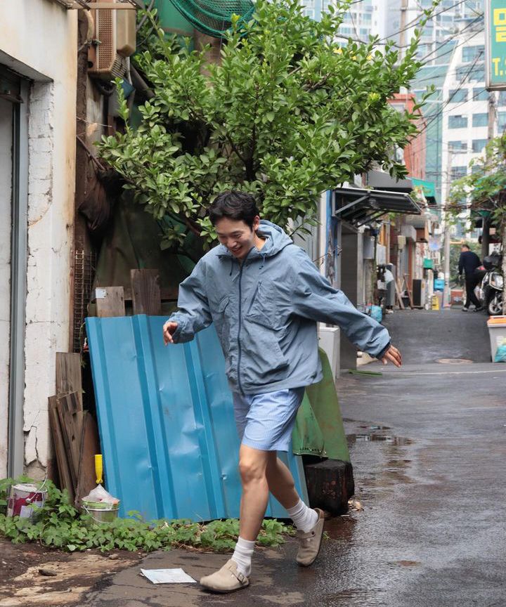 ★codegraphy★ Nylon Taslan Work Windbreaker Sky Blue MUSINSA | Codegraphy Nylon Taslan Work Windbreaker_Black