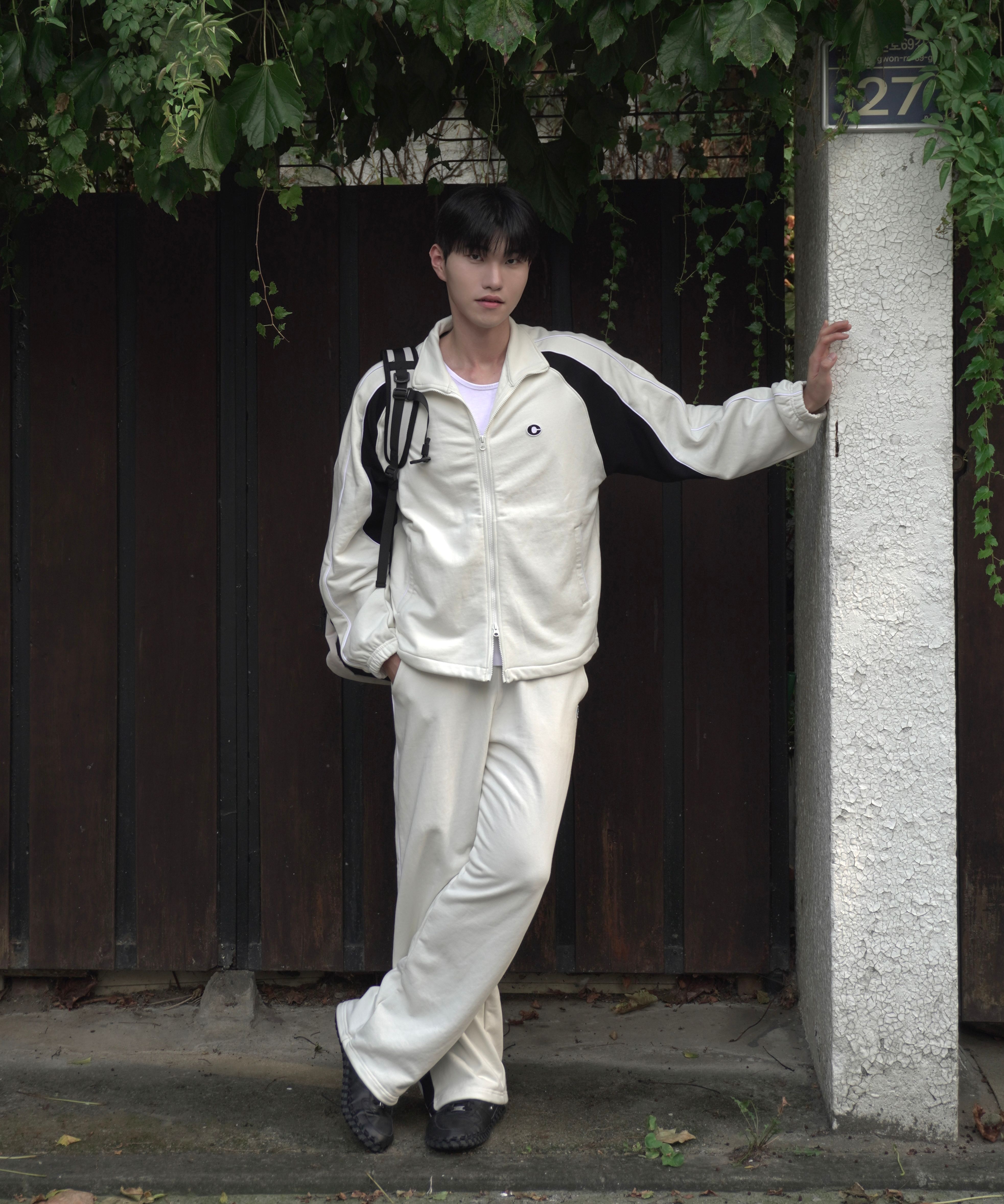 ボトムスその他 codegraphy C Logo Color Block Tech Training Pants Black MUSINSA | Codegraphy C Logo Color Block Tech Training