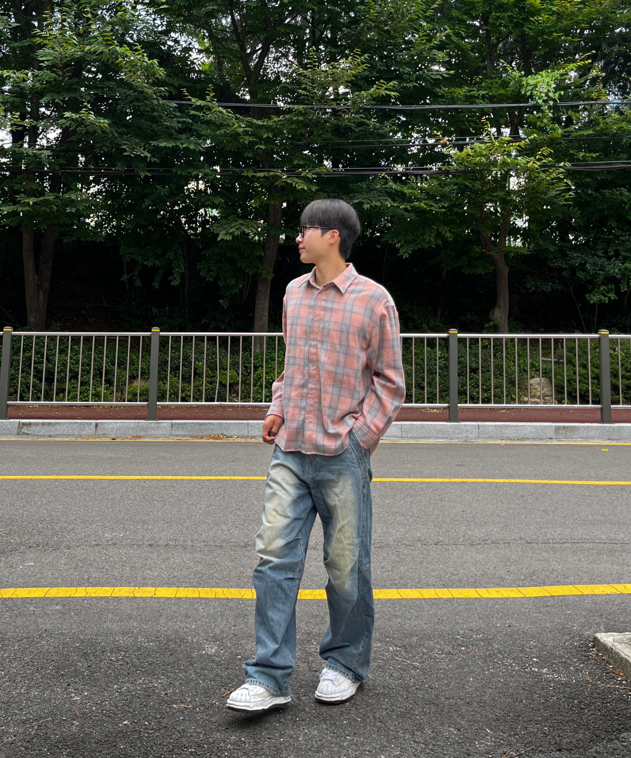 CODEGRAPHY★90S VTG THE NERD Overfit Check Shirt★ CODEGRAPHY☆90S VTG THE NERD Overfit Check Shirt