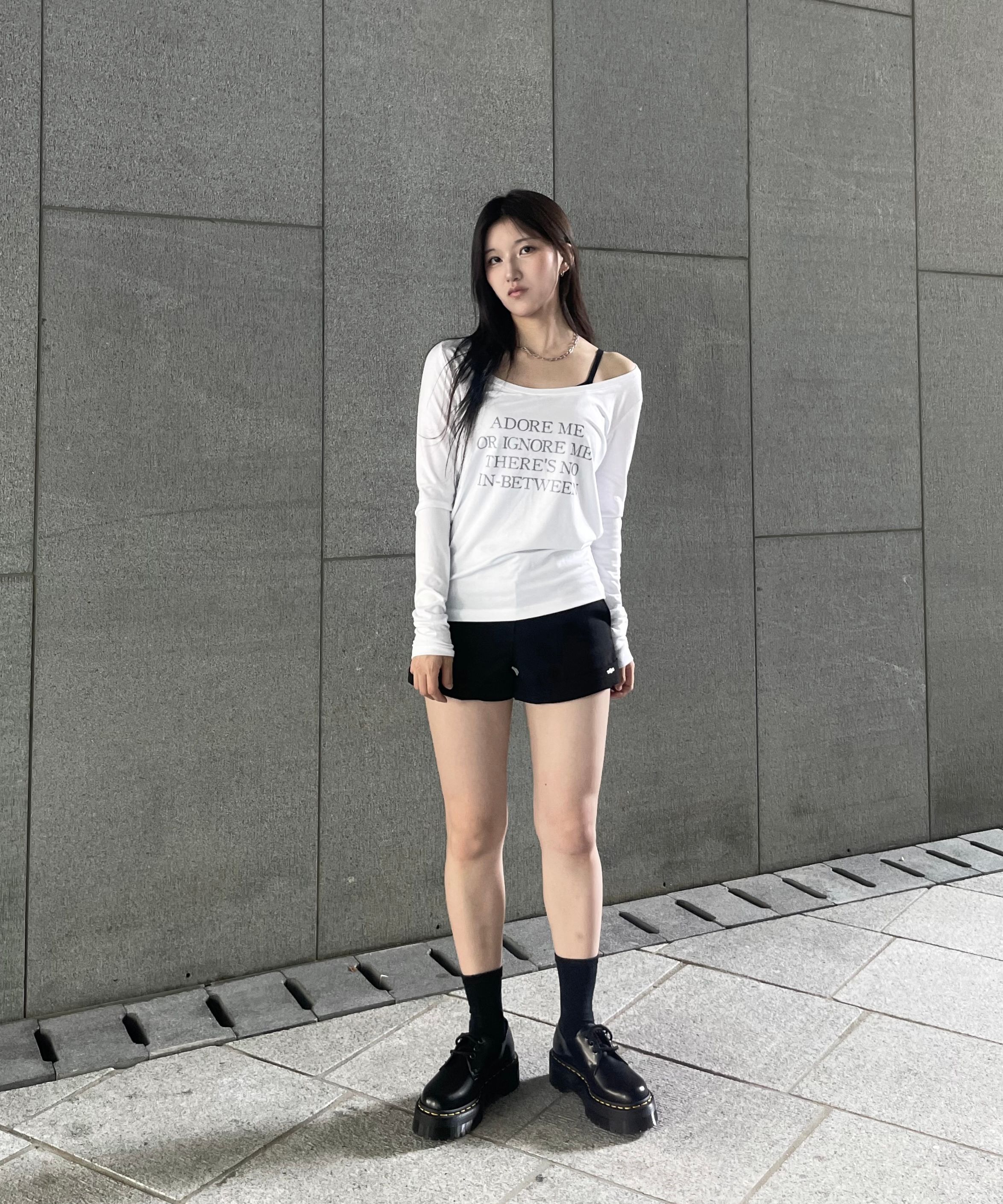 MUSINSA | MAGORENSEOUL Metal Tricliff Tailored Mini Shorts
