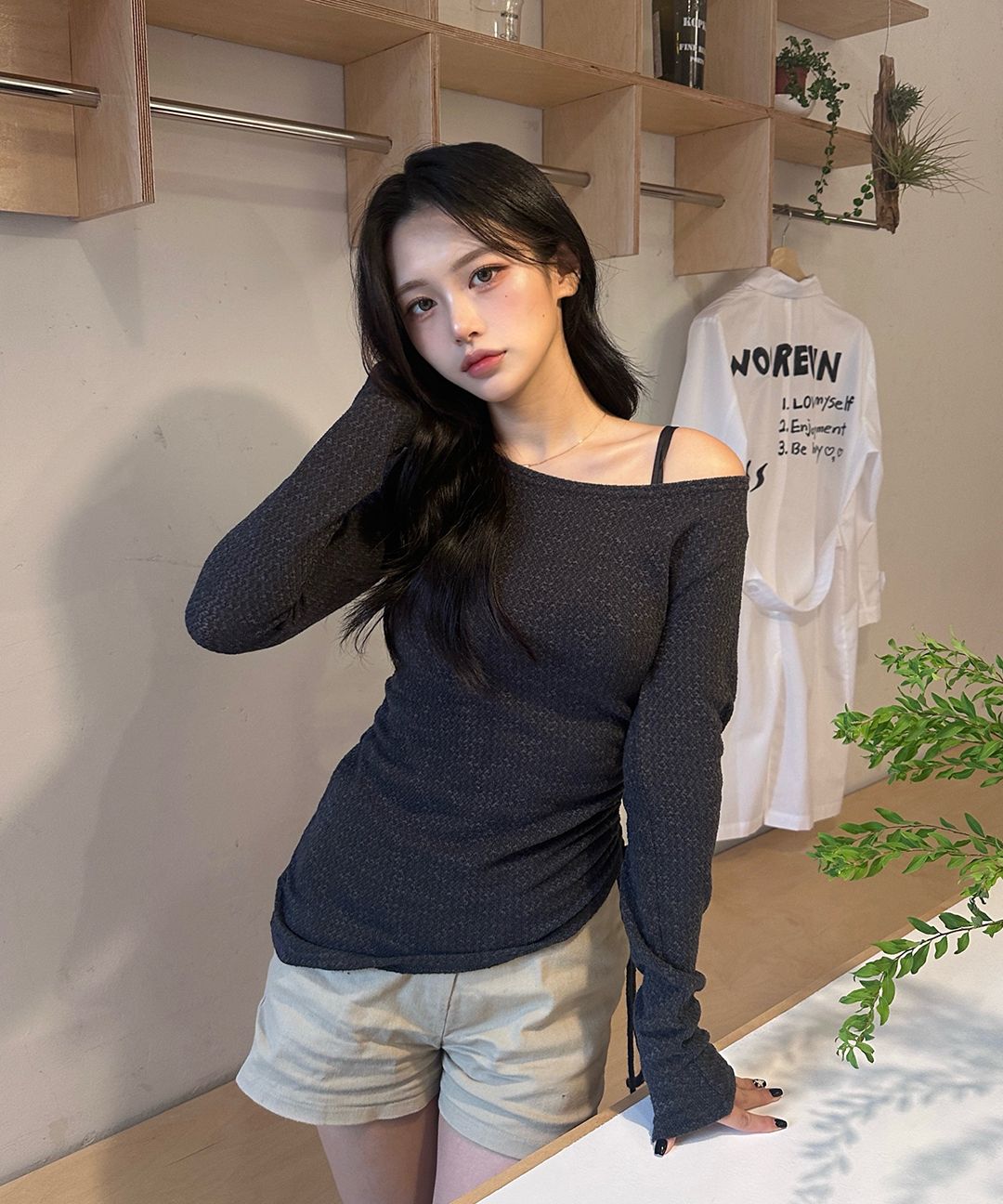 MUSINSA公式 | CHICKS LTT side ribbon 4color