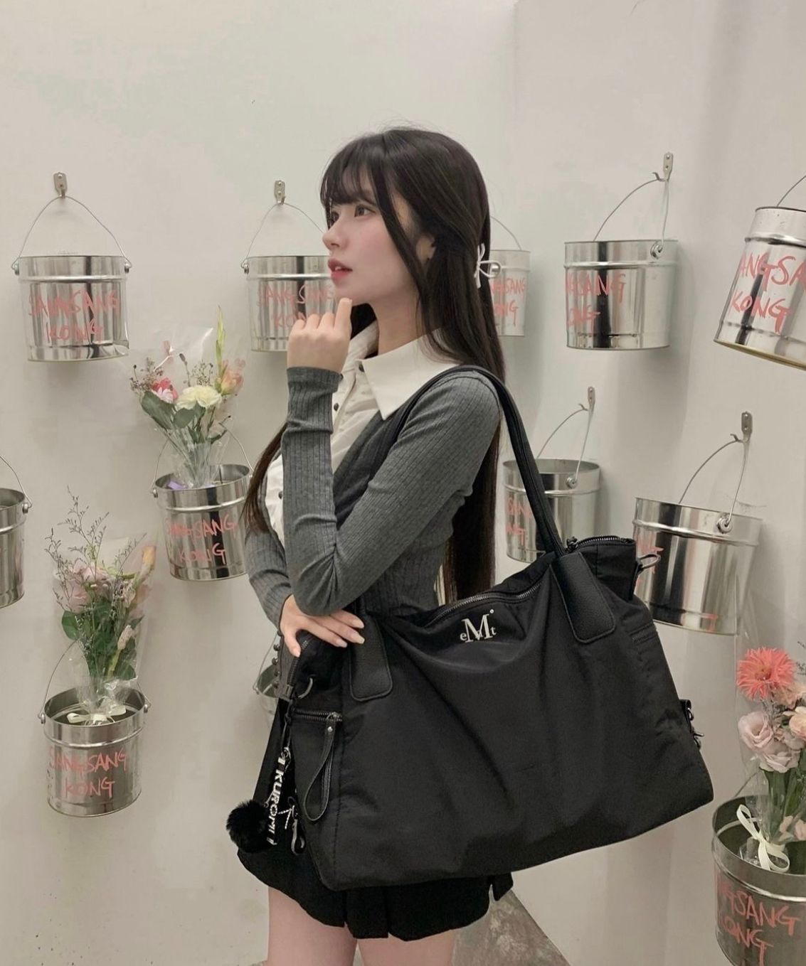 【MUCENT】4-Way Signature Logo Unisex Tote Bag MUSINSA | MUCENT 4-Way Signature Logo Unisex Tote Bag