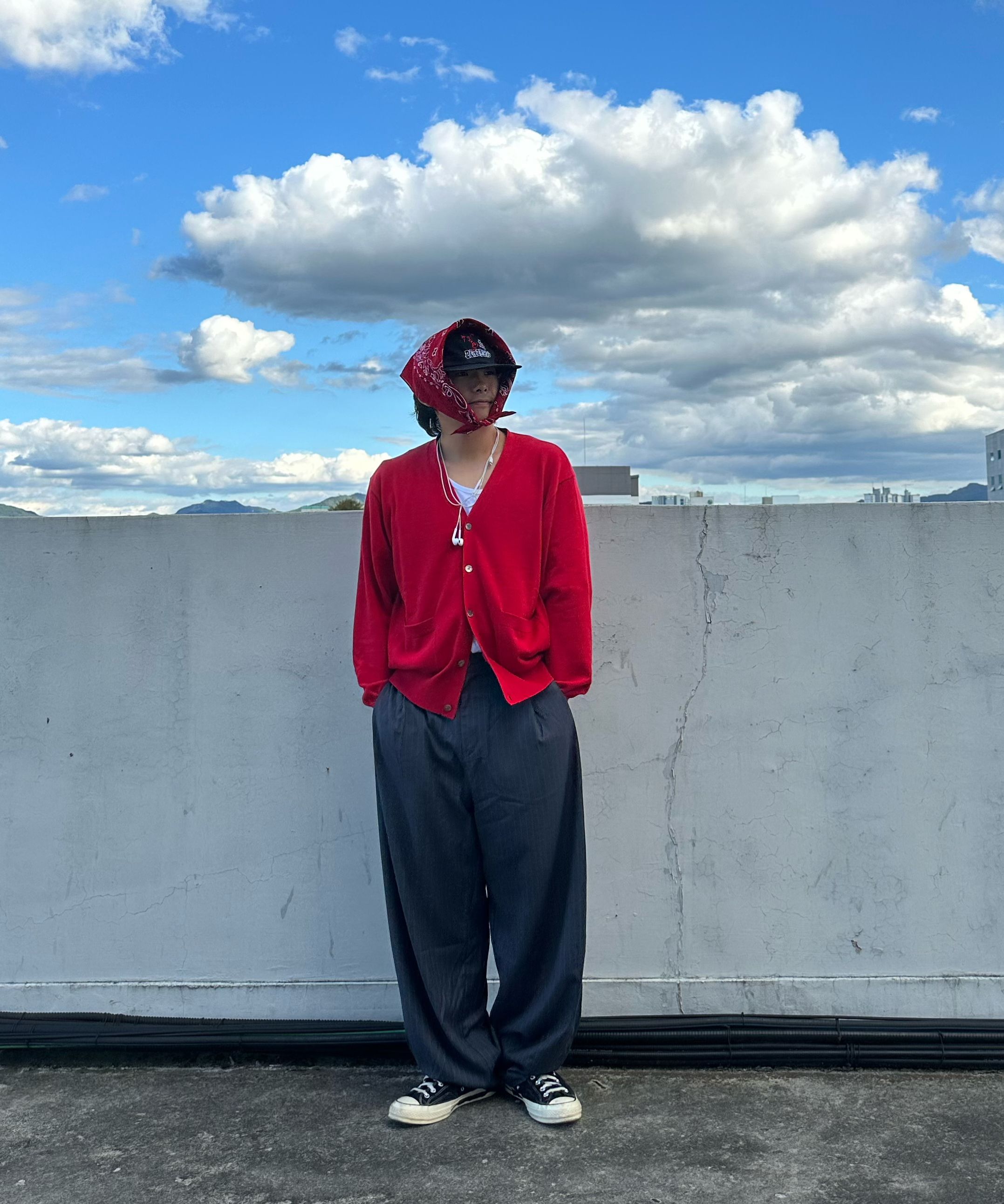 MUSINSA公式 | YESEYESEE YES x Deadpool Cap Navy