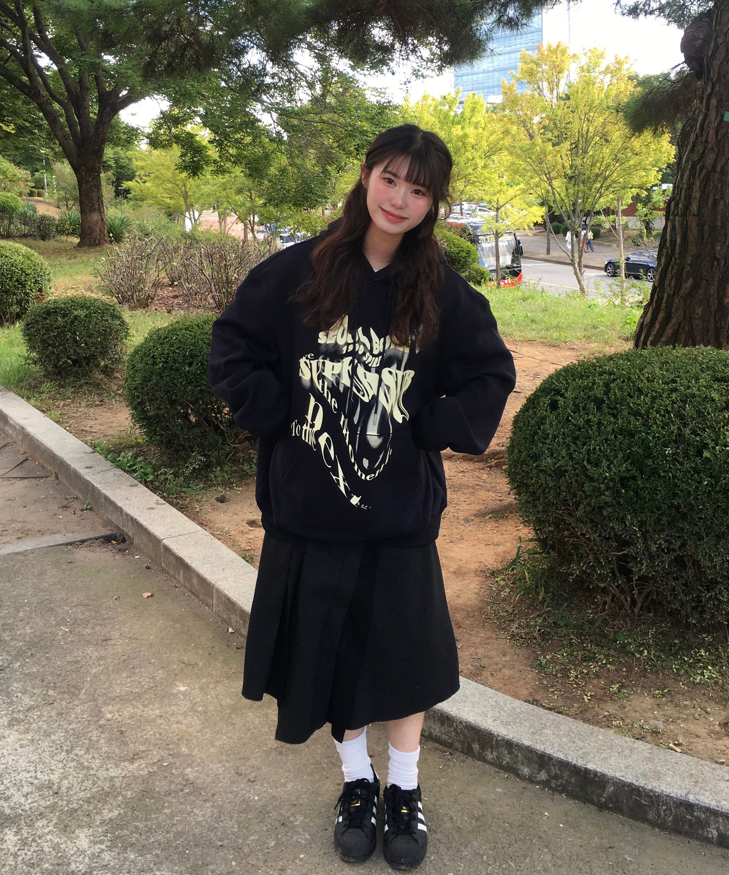 ★SUPERSUB★ 90s graffiti hoodie khaki WEG MUSINSA | SUPERSUB 90s Graffiti Hoodie - Khaki