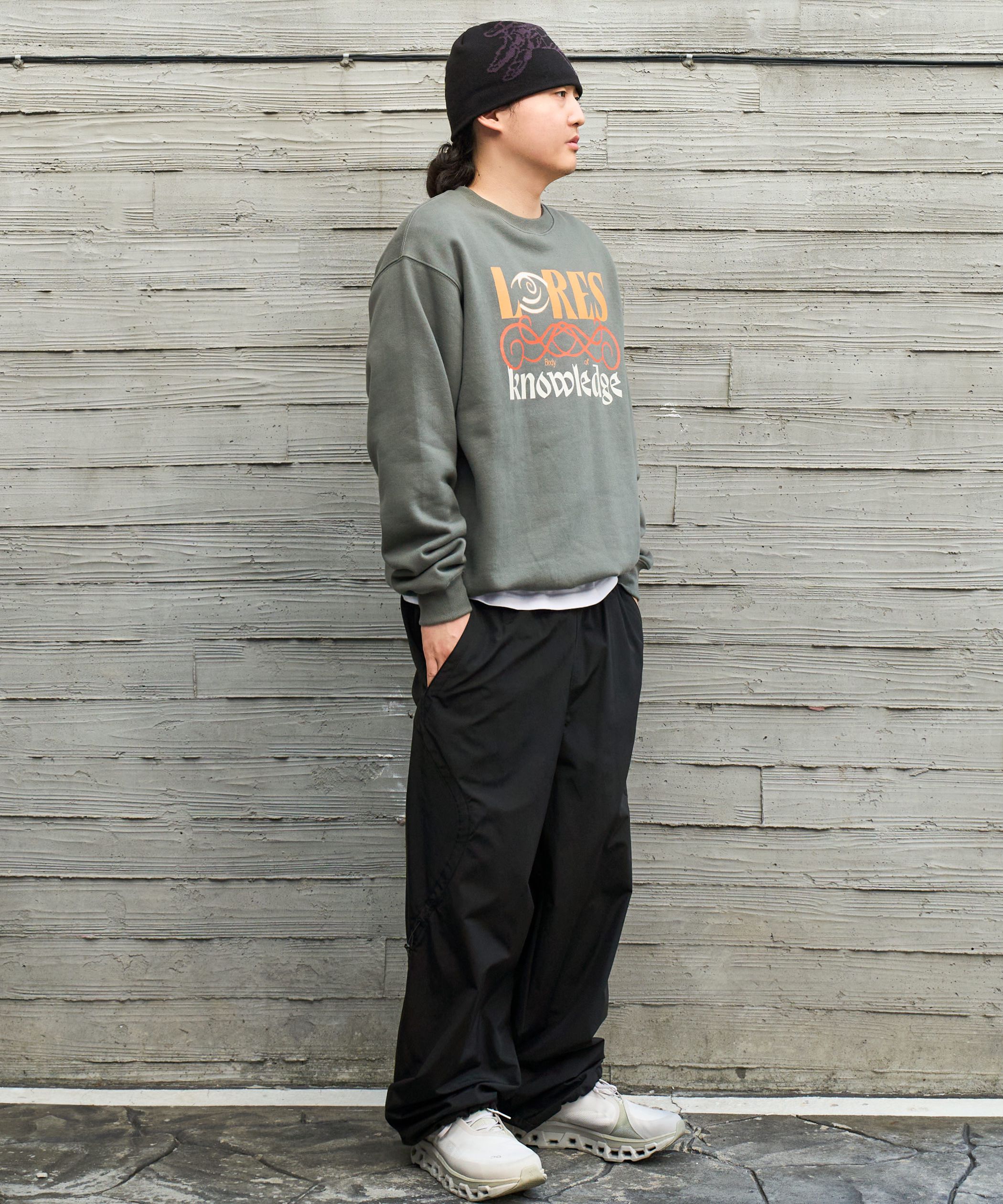 MUSINSA | LORES Vine Sweatshirts - Navy