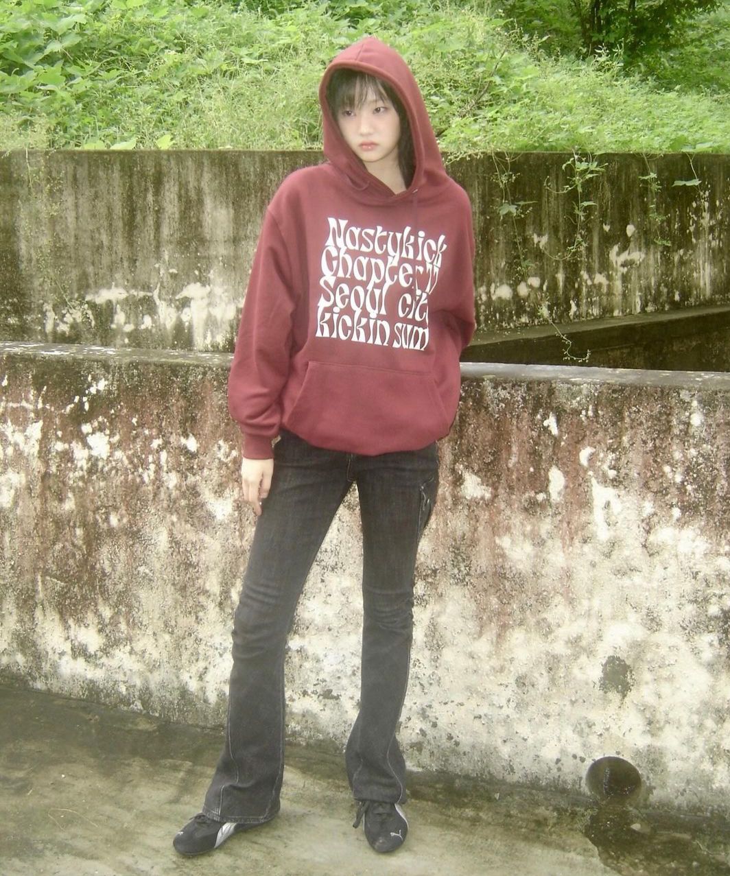 MUSINSA | NASTYKICK [NSTK] Kinsum Hoodie (Black)_K22ZB735