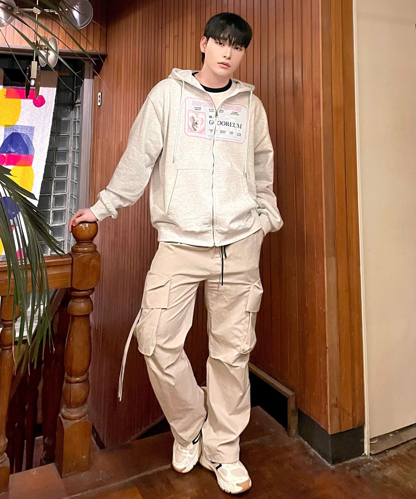 パーカー・フーディ Wai Kei Maltese GOOREUM Nag Hood Zip Up MUSINSA | WAI KEI Maltese Cloud Name Tag Hood Zip-up Melange