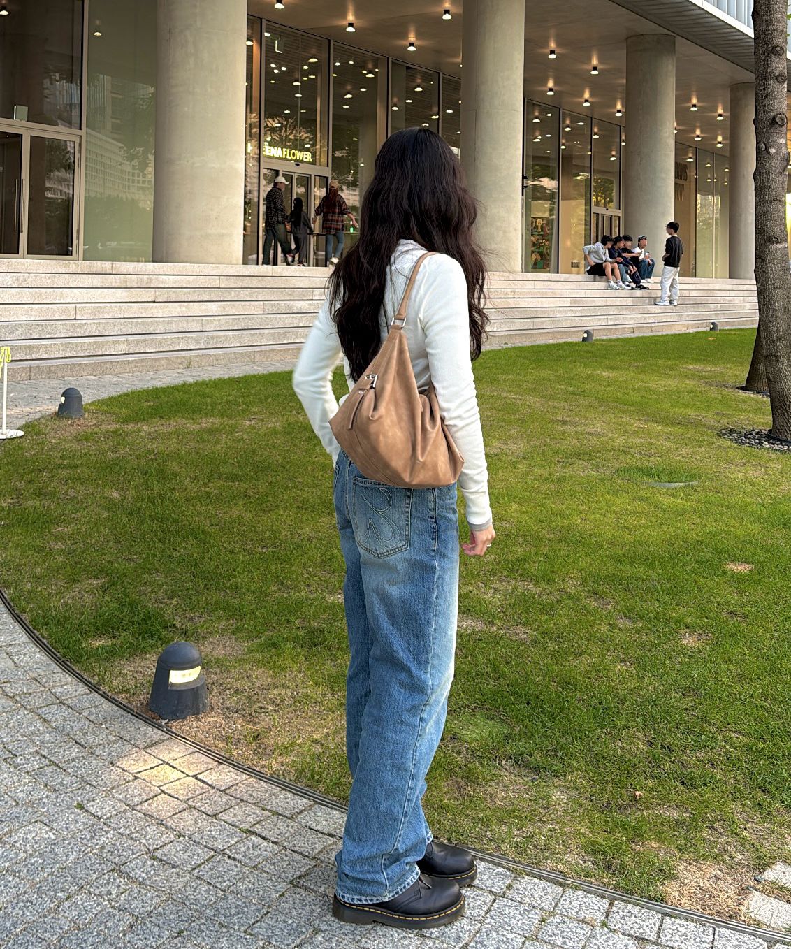 ◆GLOWNY◆ 93 MIDRISE LOOSE FIT JEANS BLUE 23B0002 MUSINSA | GLOWNY 93 MID-RISE LOOSE FIT JEANS (BLUE)