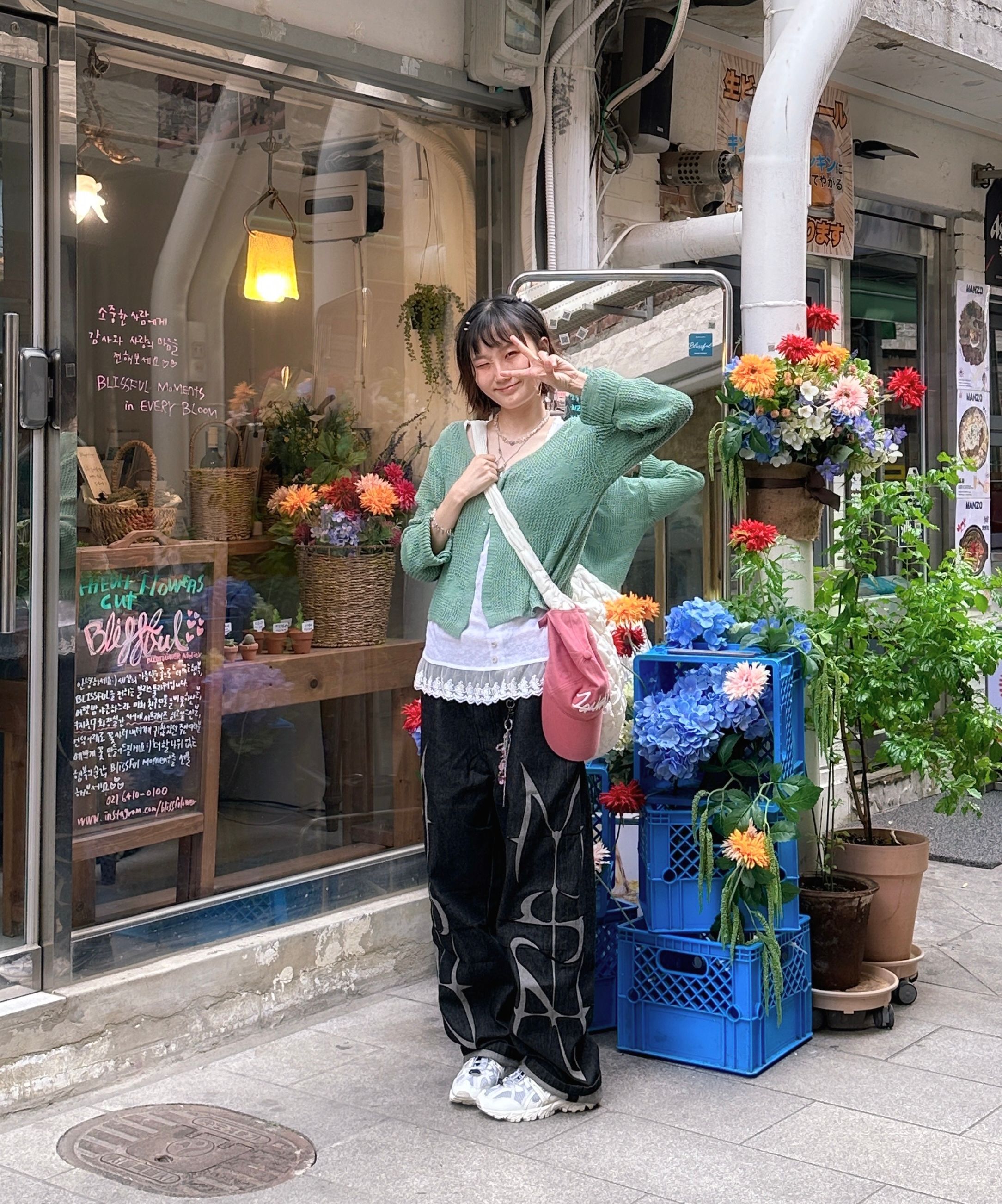 MUSINSA公式 | PEARLY MORE ピンクハートボンボンキーホルダー_PM24A002HS