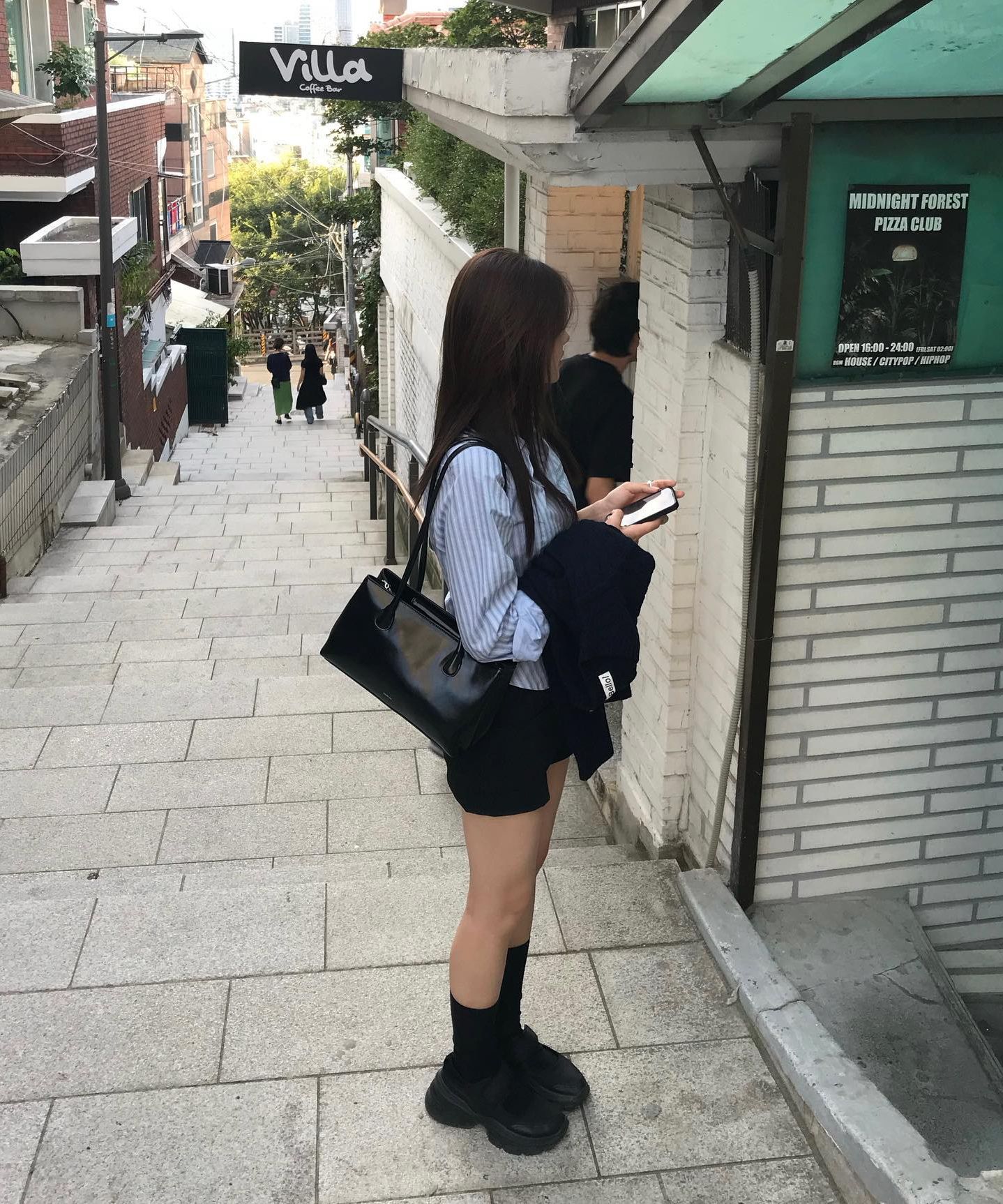 Square Low Bag · スクエアローバッグ (ブラック) – Stand Oil Japan
