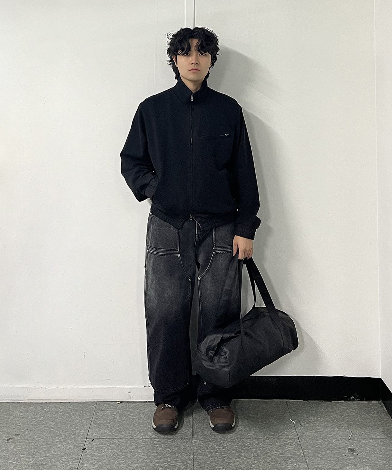 [MILLO ARCHIVE] Lump Boston Bag BK / 税込み MUSINSA公式 | MILLO ARCHIVE Lump Boston Bag [Black]