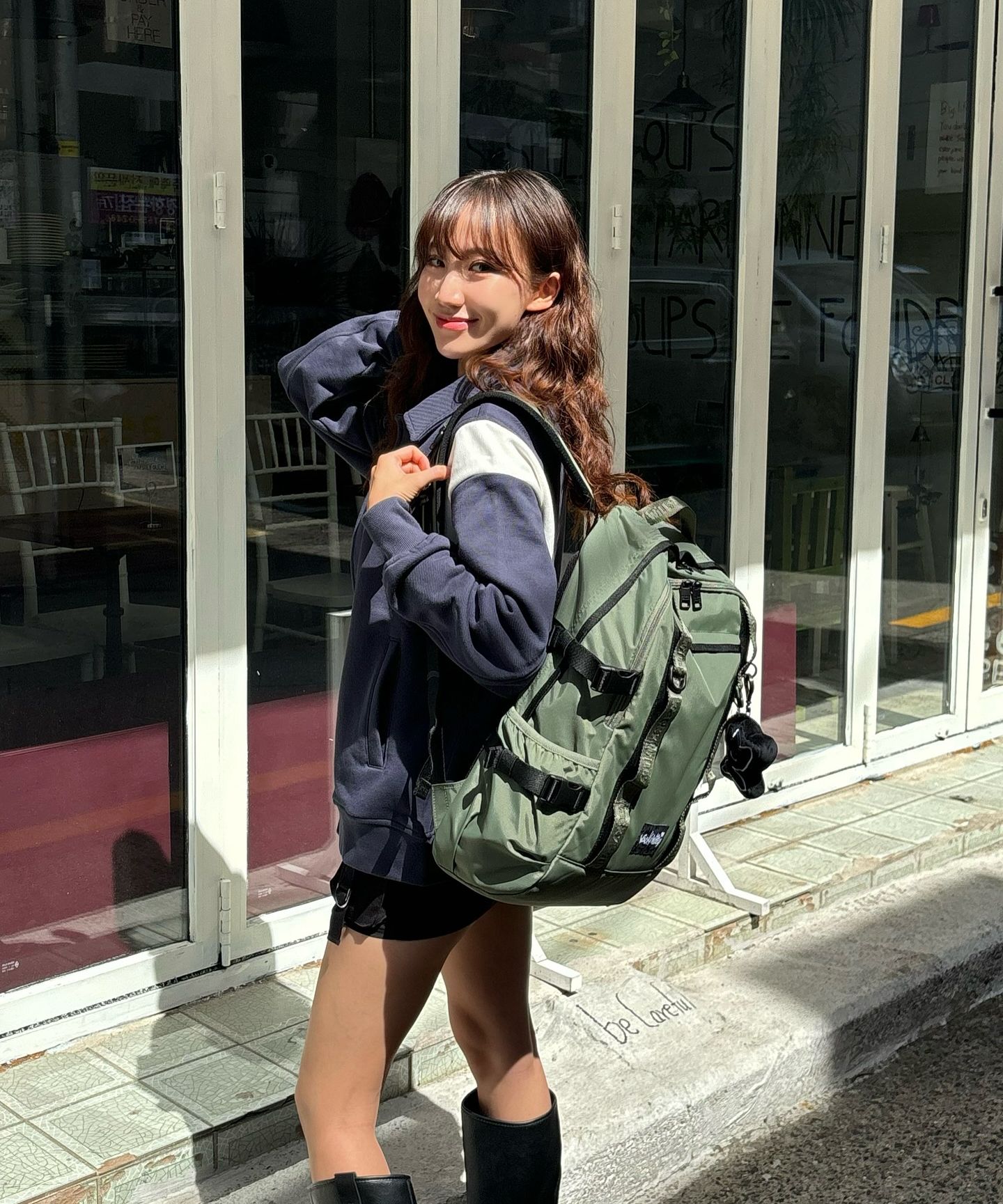 バックパック・リュック WACKY WILLY CORDURA WEBBING BACKPACK MUSINSA公式 | WACKY WILLY Cordura Webbing Backpack Black