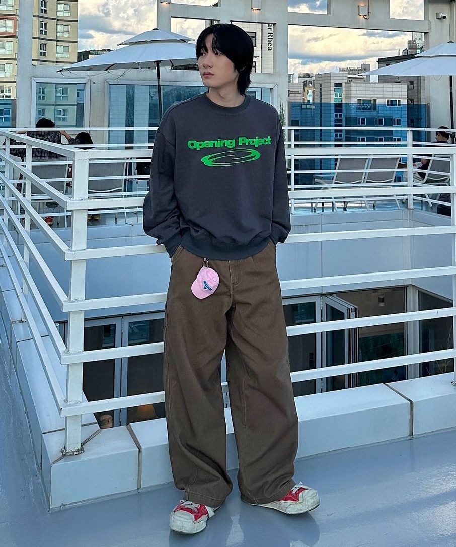 【Opening Project】 Identity Sweatshirt /追跡付 Opening Project】IVEレイ着用 Identity Sweatshirt☆追跡付