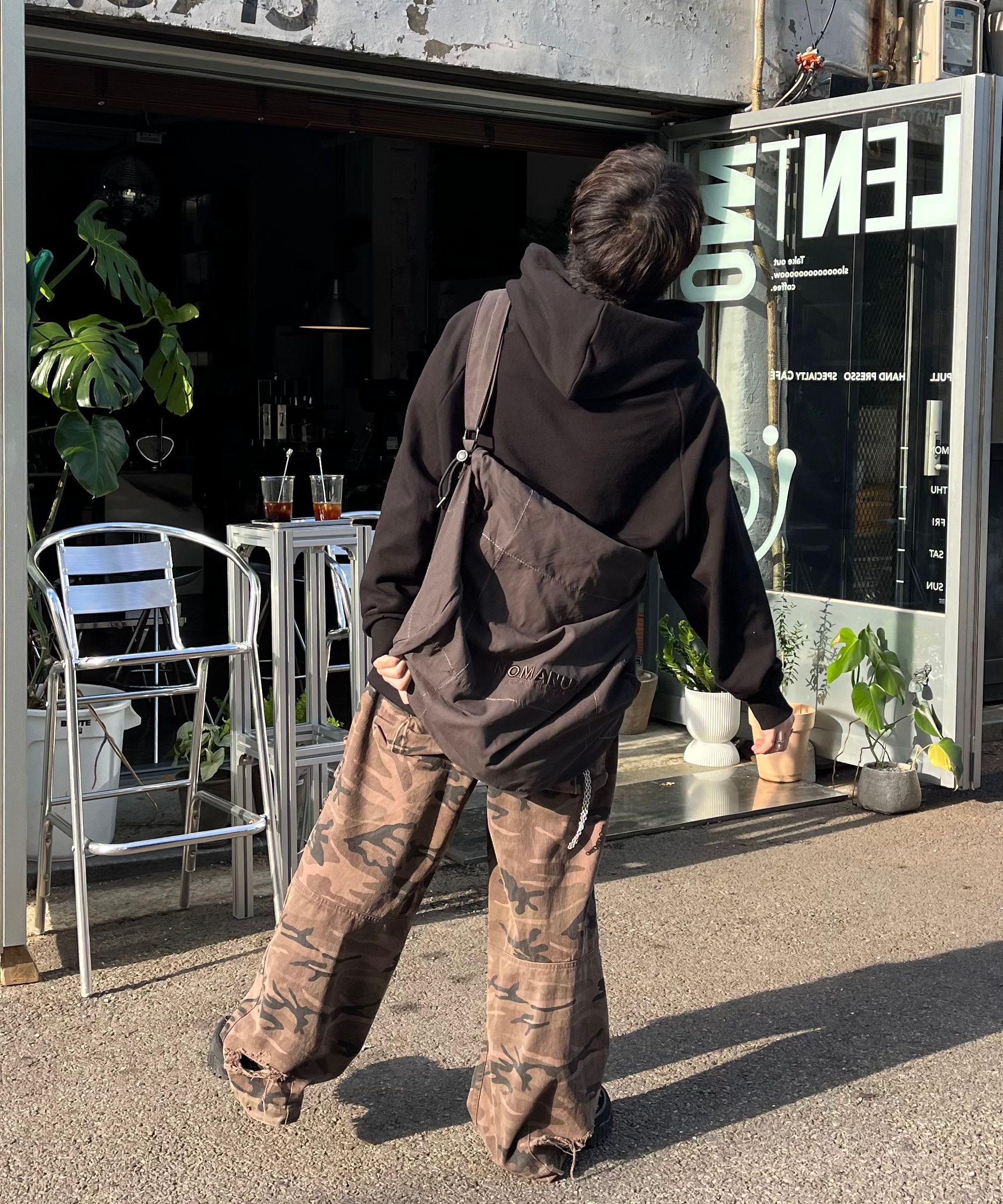 バッグ NOMANUAL VAGUS DUFFLE BAG - CHARCOAL VAGUS DUFFLE BAG - CHARCOAL - nomanual | 60% - Asian Fashion