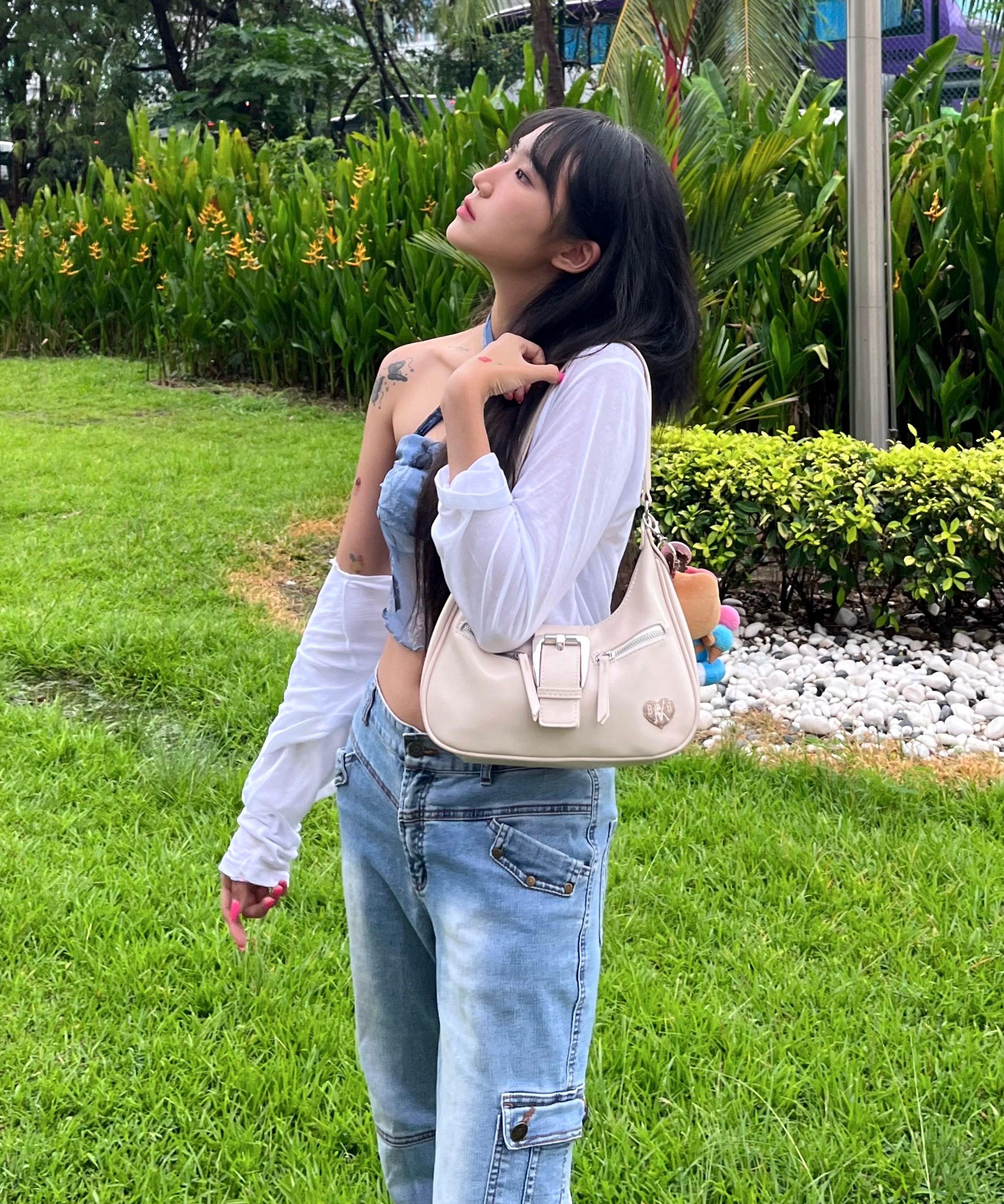 ショルダーバッグ・ポシェット BETTYBOOP Buckle Pocket Cross Shoulder 2-WAY Bag_(3 Colors) BettyBoop] Buckle Pocket Cross Shoulder Bag_(3 Colors