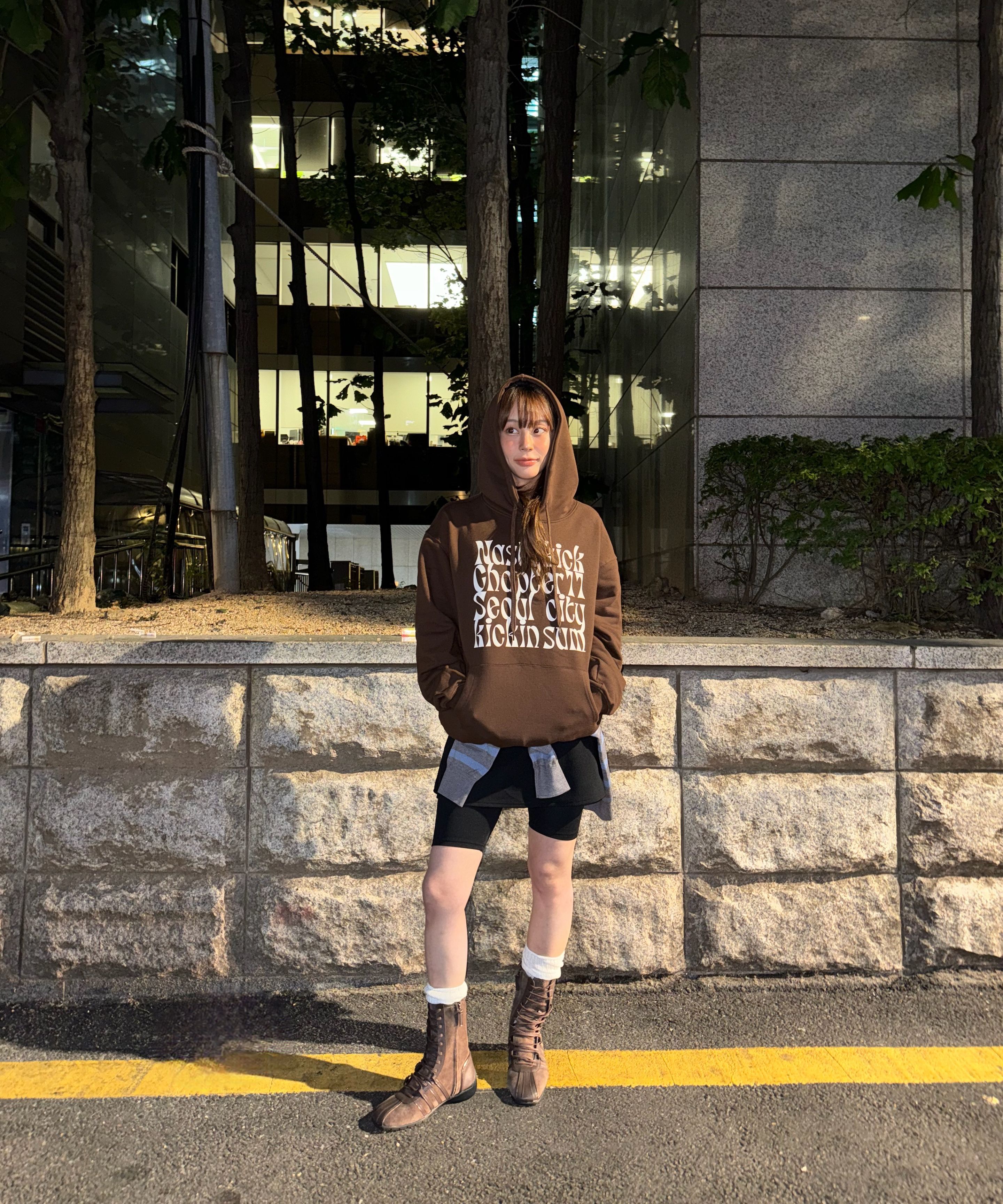 トップスその他 NASTYKICK NSTK split brushed hoodie BLKK21ZB511 K21ZB511BK IC NASTYKICK(ネスティキック) トップスその他(メンズ) - 海外