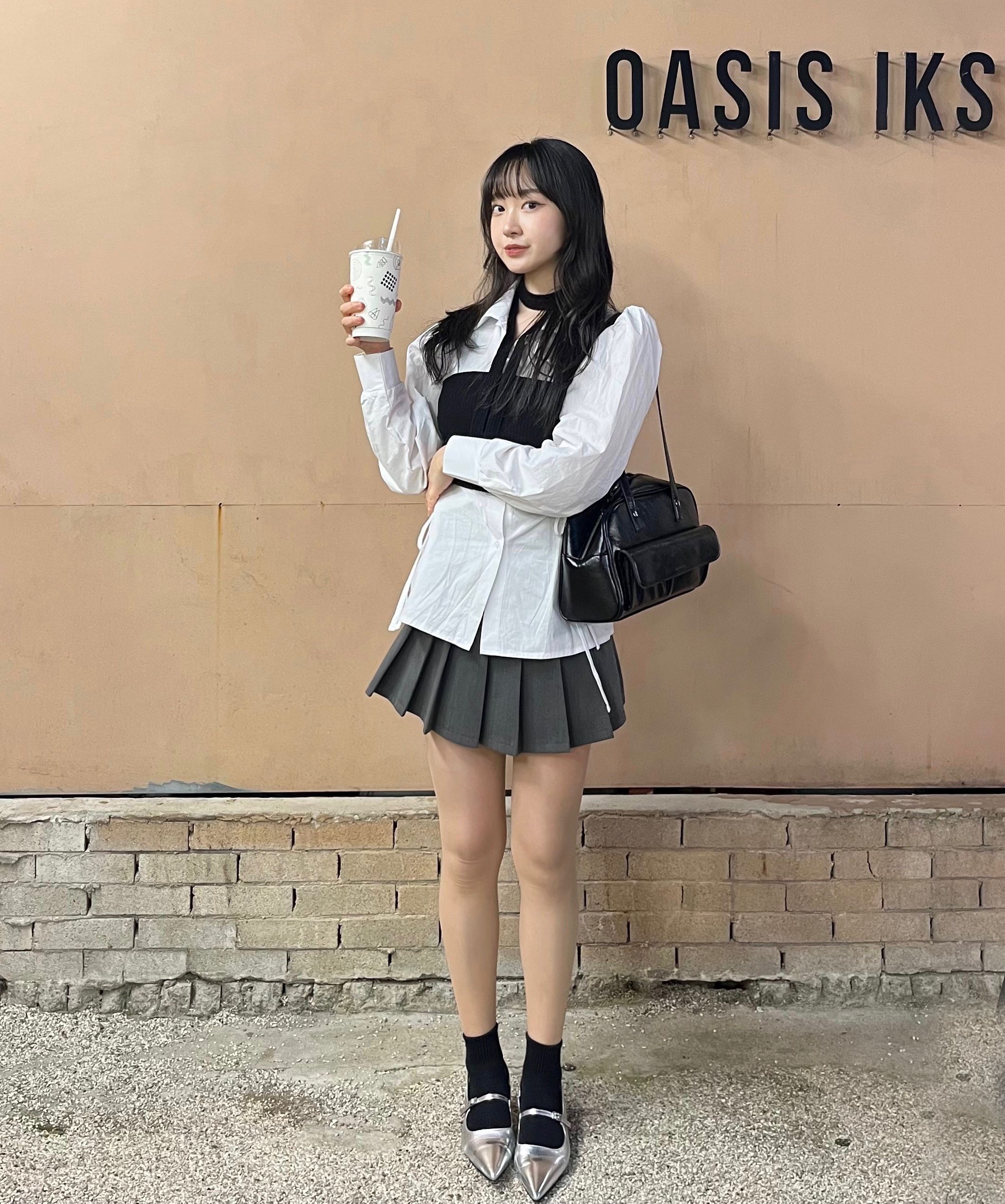 MUSINSA公式 | MATINCOX Lilia Shoulder (Lilia shoulder bag) Black