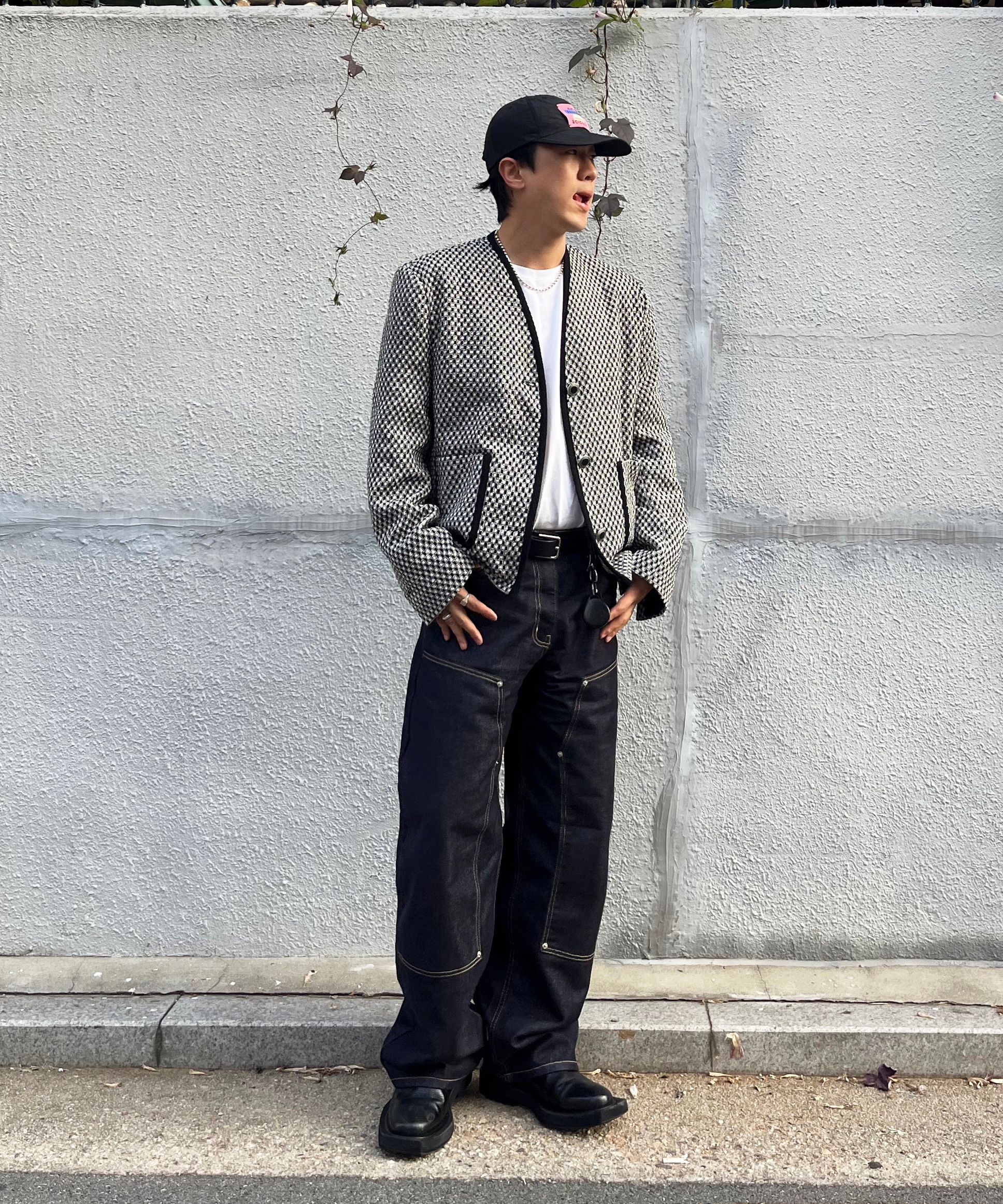 【LA MER MA MAISON】25SS★ LMMM TWEED JACKET MUSINSA | LA MER MA MAISON LMMM Tweed Jacket Mix Beige
