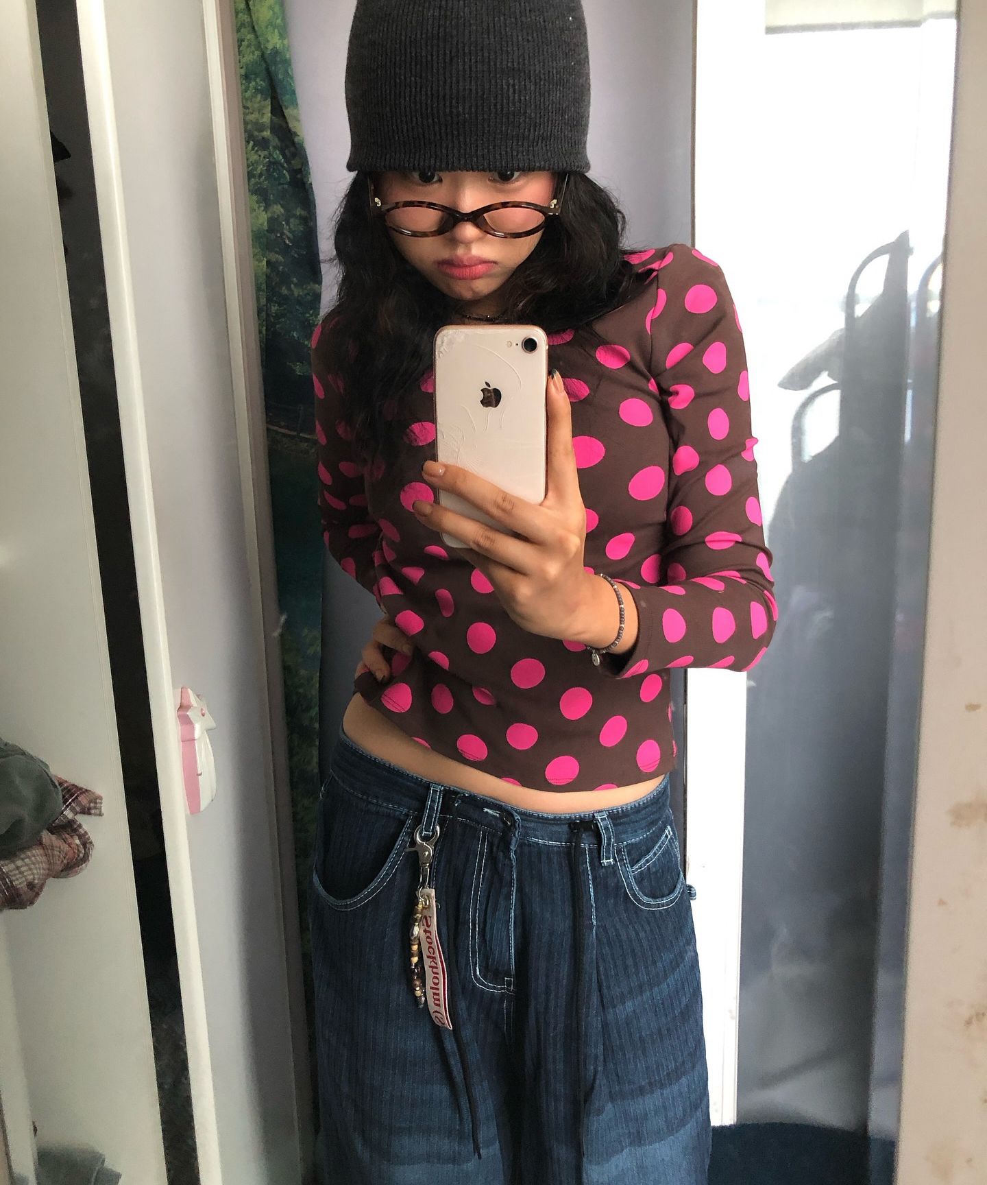 【PARTIMENTO】DOT STRIPE ALL-OVER PRINTED LONG SLEEVE TEE MUSINSA | PARTIMENTO WOMEN Dot All Over Printed Long Sleeve