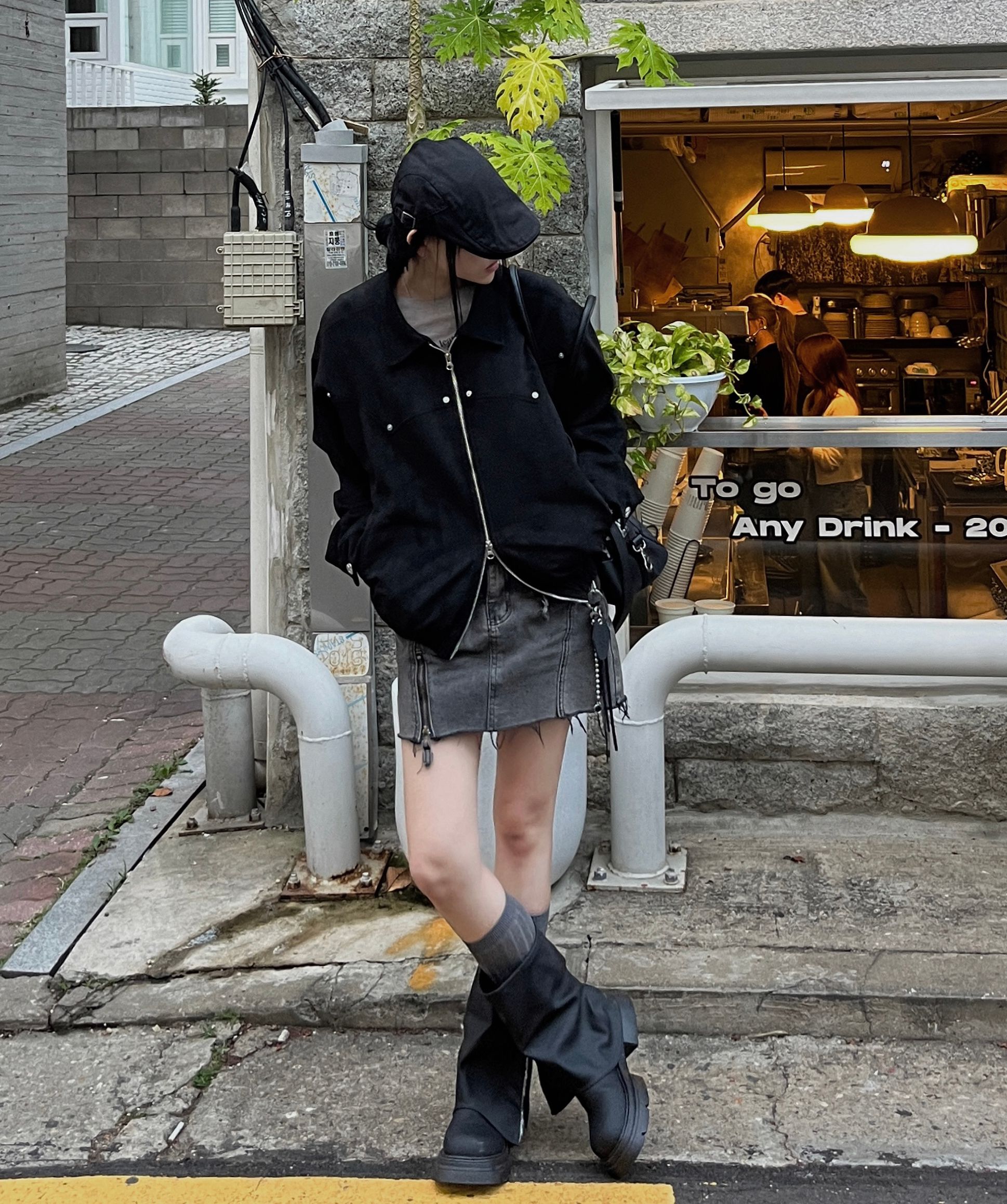 MUSINSA公式 | NOMANUAL S.W JACKET - BROWN