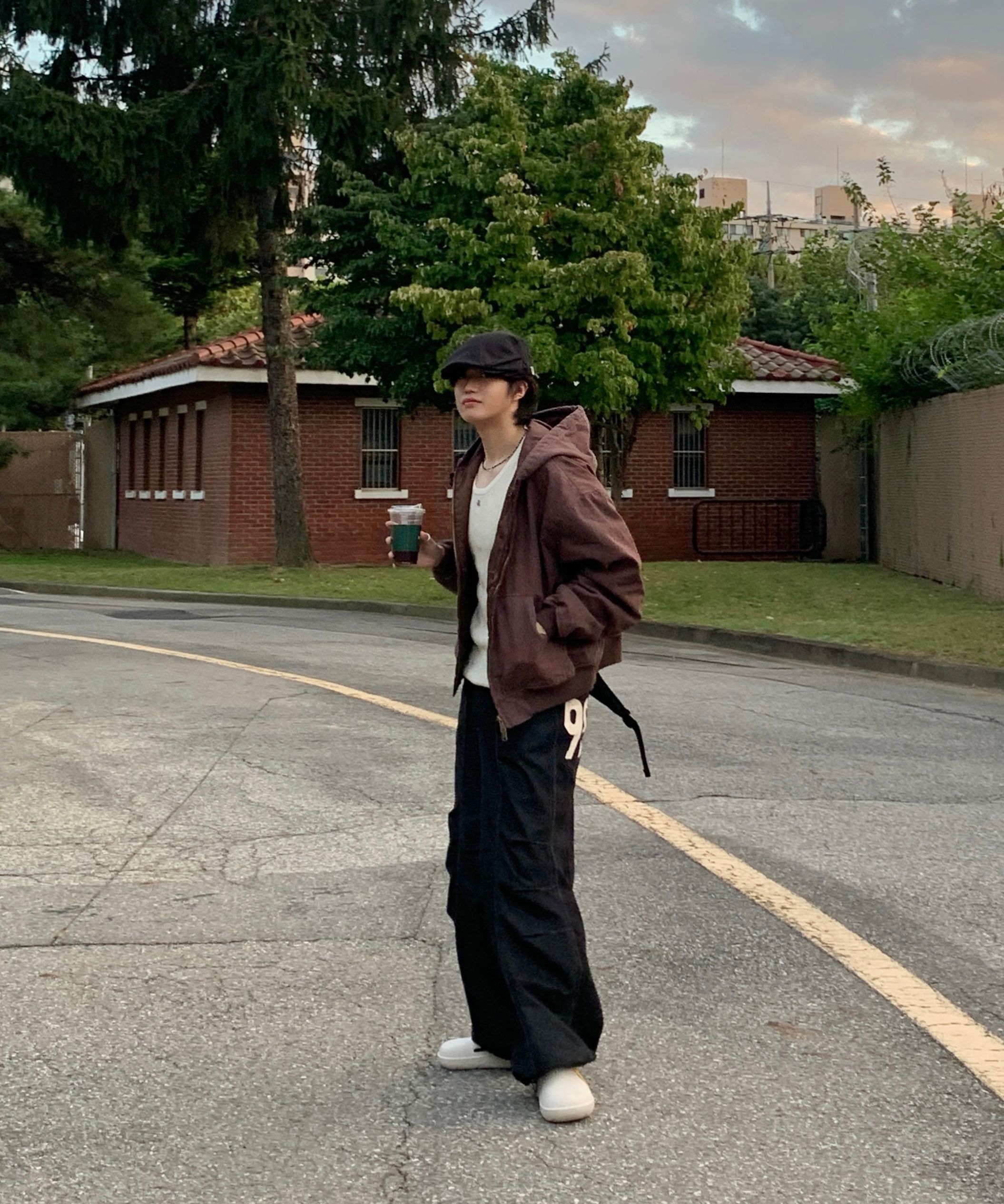 ★送料・関税込★PARTIMENTO★VTG Washed Work Hood Zip-Up★ MUSINSA | PARTIMENTO VTG Washed Work Hood Zip-Up Brown