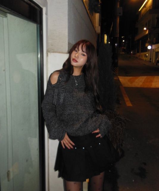 FANCY CLUB ■ Pleated Layered Wrap Skirt MUSINSA | FANCY CLUB Pleated Layered Wrap Skirt (BLACK)_F24ZD885