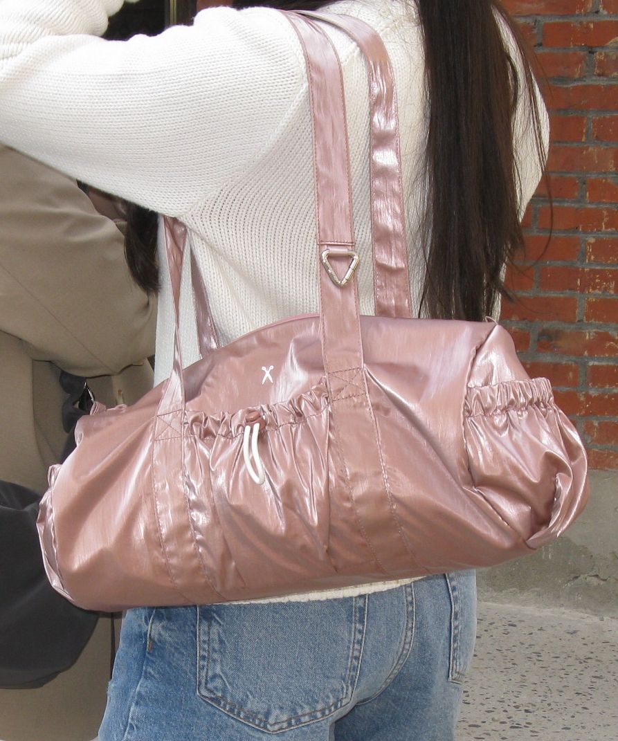 【JOSEPH&STACEY】24AW新作★ Lightweight Glam Gym Sack Lightweight Glam Gym Sack Burgundy | JOSEPH AND STACEY