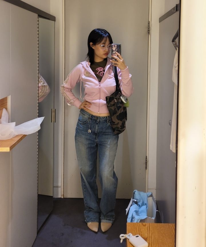 ★GLOWNY★ 93 MIDRISE LOOSE FIT JEANS (BLUE) MUSINSA | GLOWNY 93 MID-RISE LOOSE FIT JEANS (BLUE)