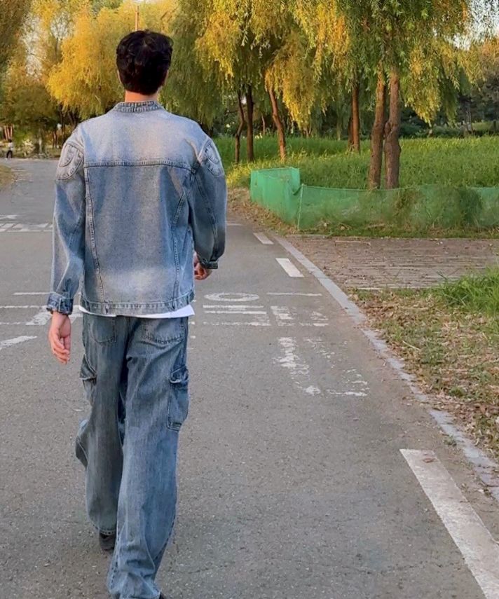 ★MUSINSA STANDARD★ Denim parachute cargo pants medium indi MUSINSA | MUSINSA STANDARD Denim Parachute Cargo Pants