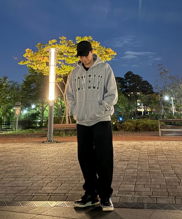 ★送料・関税込★nohant★LONELY/LOVELY FLUFF HOODIE GRAY MUSINSA | NOHANT LONELY/LOVELY FLUFF HOODIE ZIP-UP GRAY