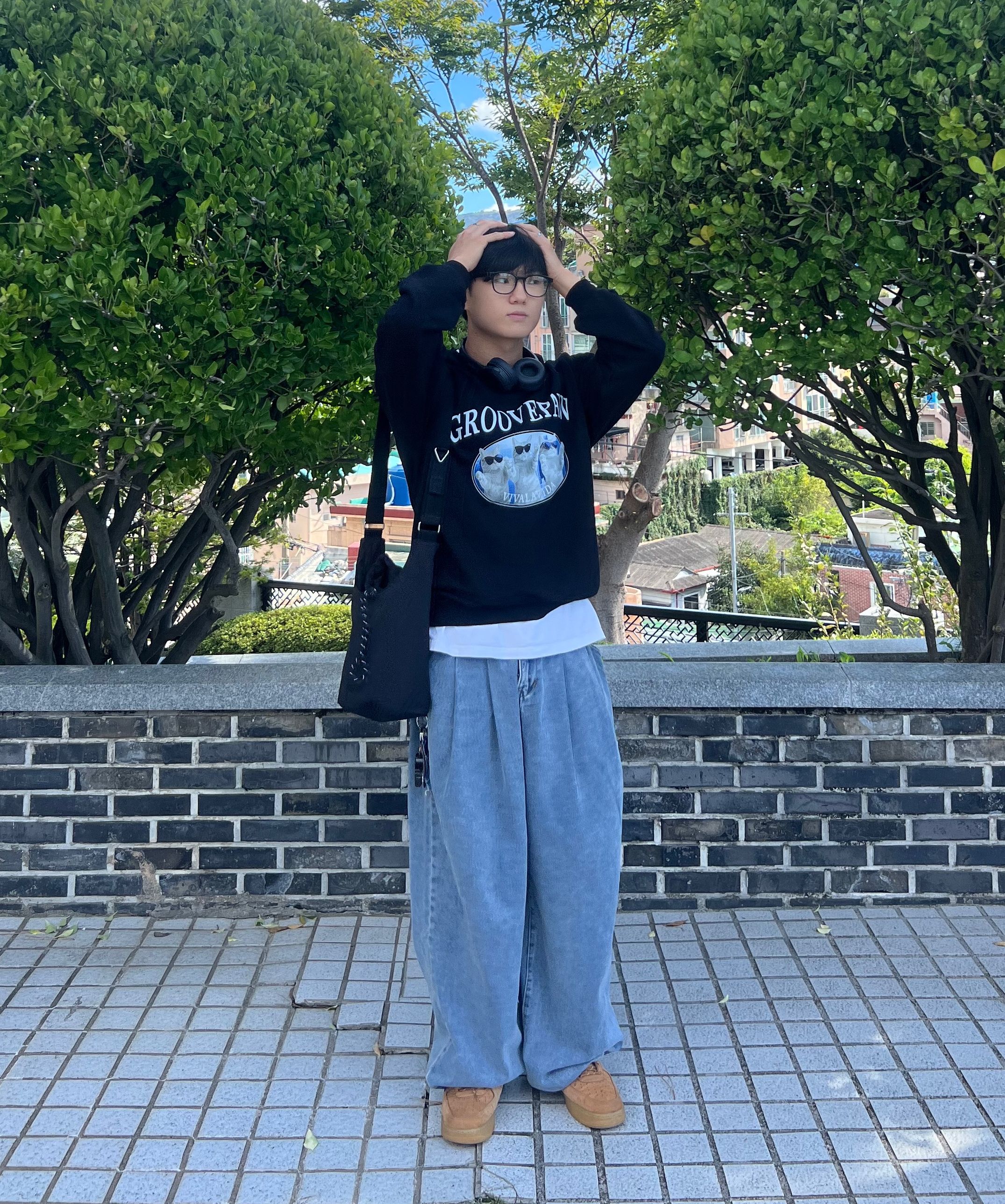 ☆NOT4NERD☆ Two Tuck Wide Denim Pants Black PT110BK MUSINSA | FOTTNERS Two Tuck Wide Black Jeans