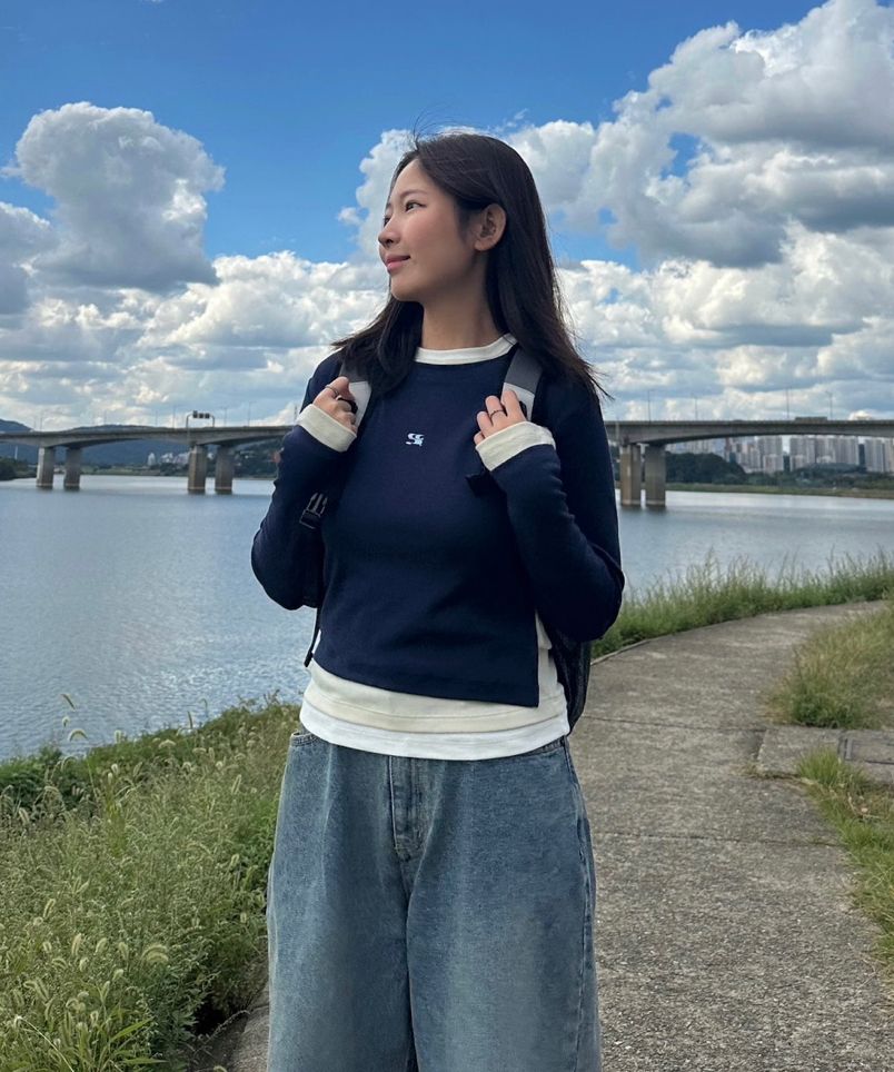 ★codegraphy★ Women's WAVE Codegraphy Piping Color Block Ba MUSINSA | Codegraphy (Women) WAVE Codegraphy Piping Color