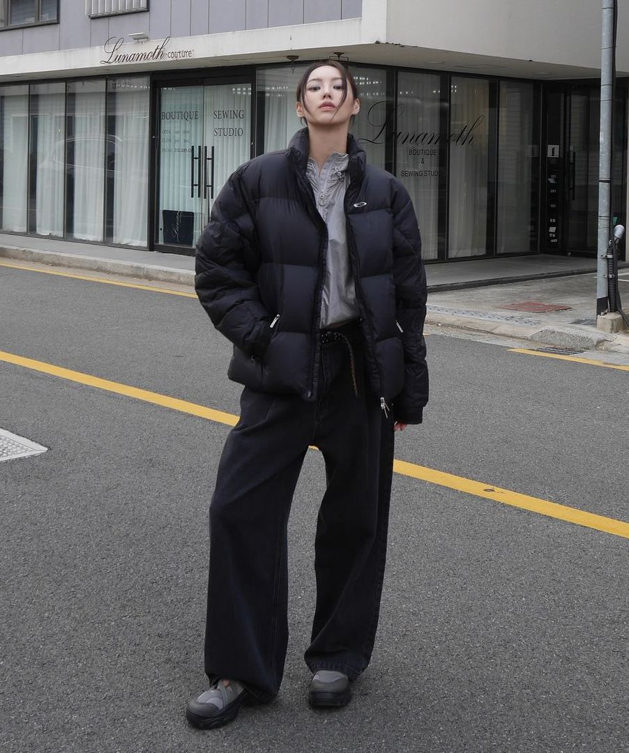 【Opening Project】Identity Down Jacket 4COLOR◆関税/送料込 MUSINSA公式 | OPENING PROJECT Identity Down Jacket - Black