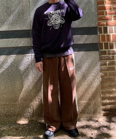 MUSINSA | CITYBREEZE UNISEX Essential City Star Sweatshirt_CREAM