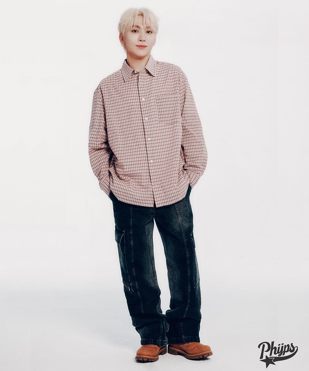 ★ Phyps Department★ Flannel Clan Tartan Check Shirt Pink MUSINSA | PHYPS Flannel Clan Tartan Check Shirt_Pink