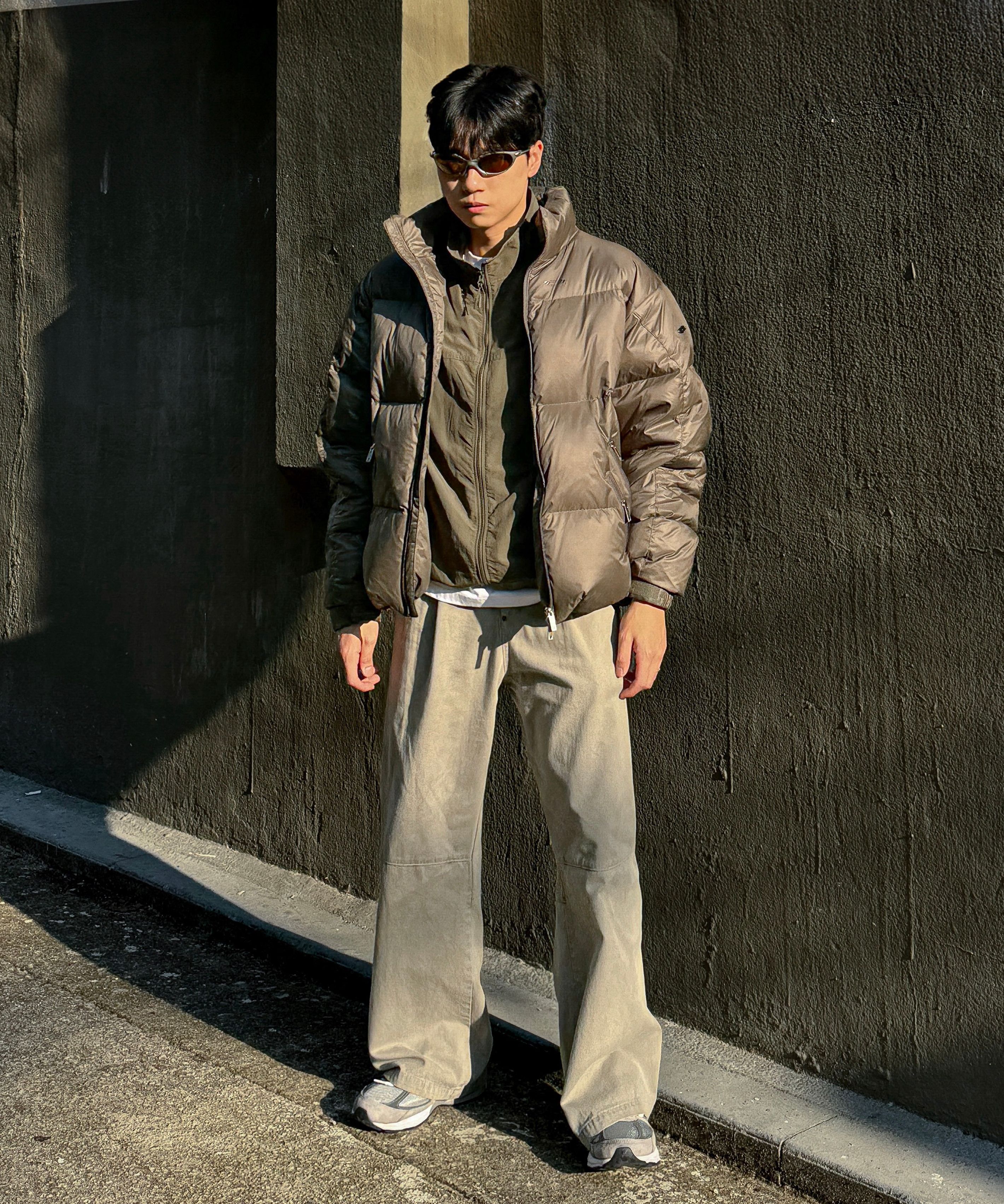 ●OPENING PROJECT●IDENTITY DOWN JACKET 男女 韓国人気 MUSINSA公式 | OPENING PROJECT Identity Down Jacket - Black