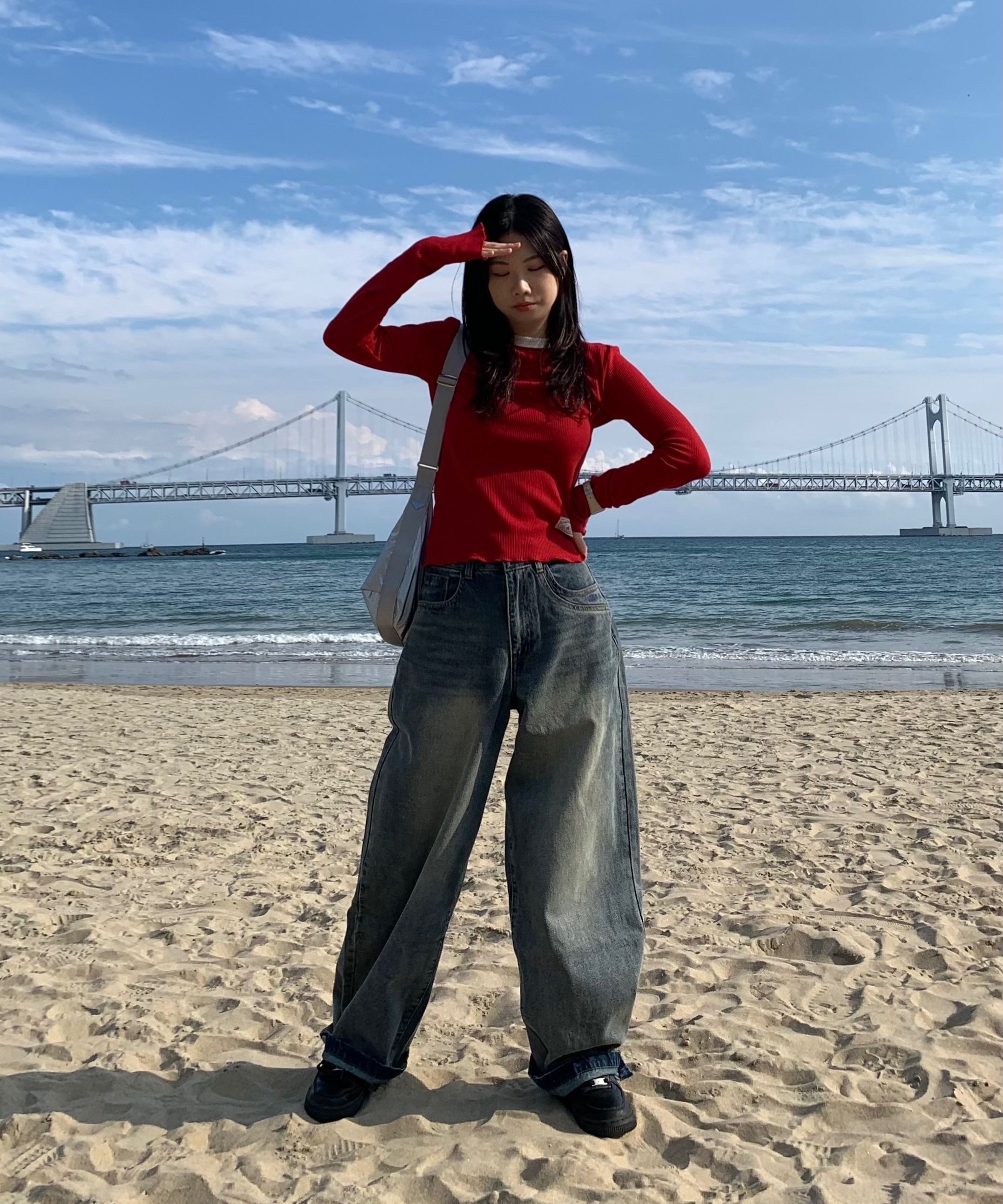 MUSINSA公式 | ODDSTUDIO [ODD x SORANO] Balloon Fit Denim