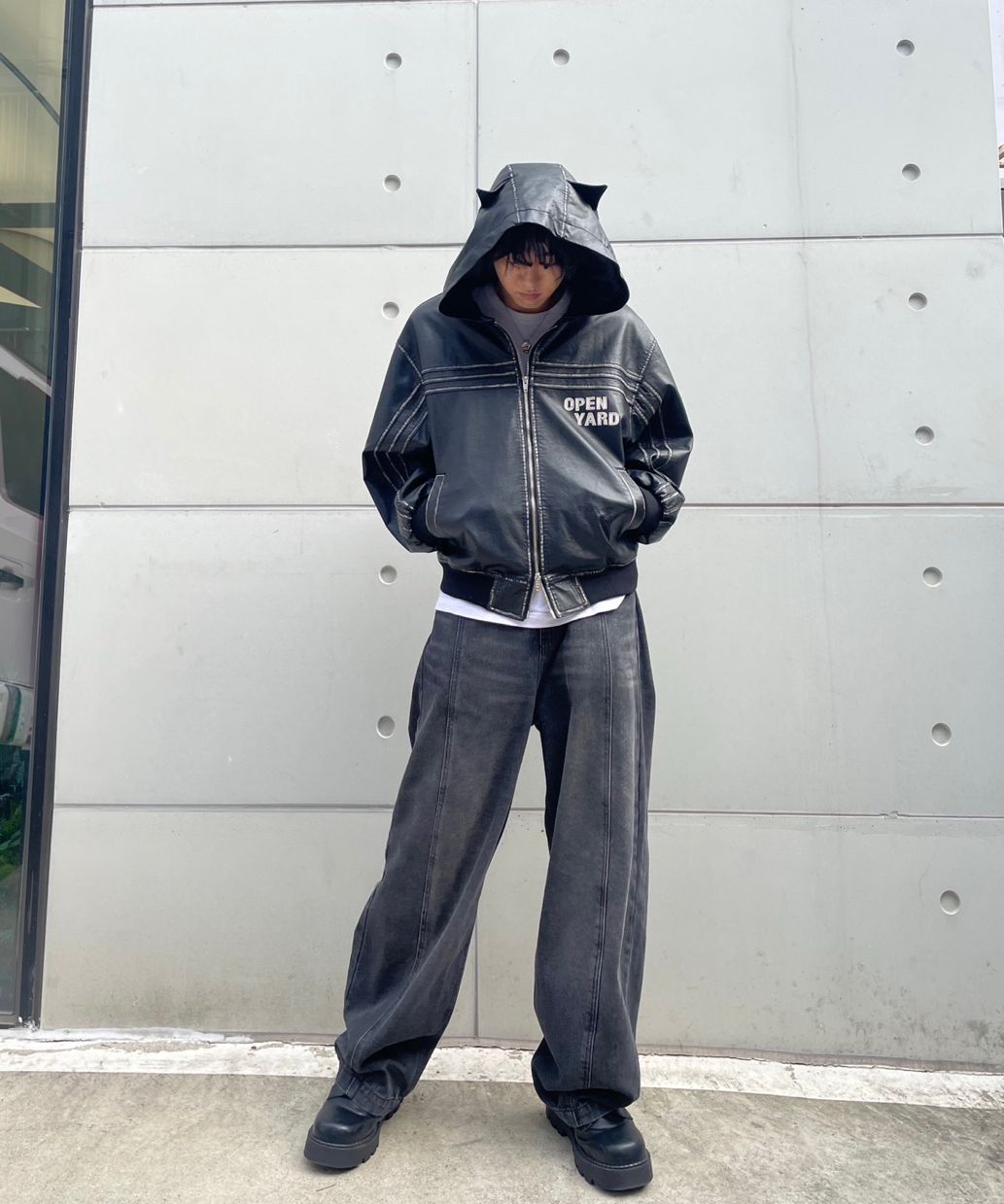 ★OY★WIDE VOLUME WASHED DENIM PANTS - WASHED BLUE★正規品 OY/オーワイ』 WIDE VOLUME WASHED DENIM PANTS/ウォッシュド