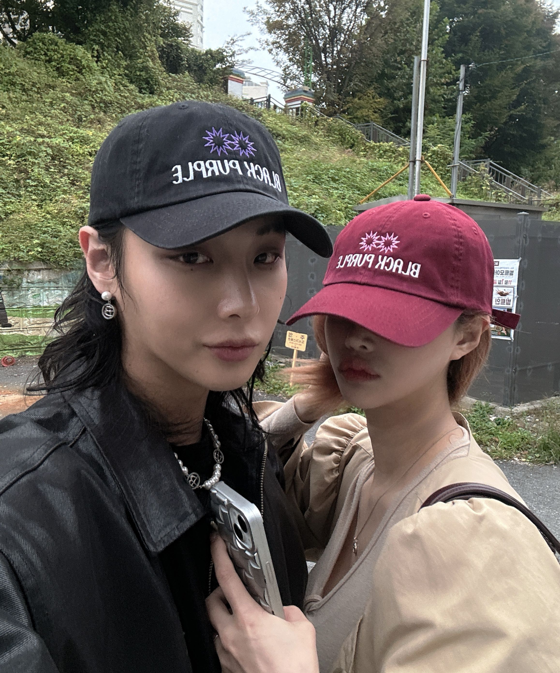 【BLACKPURPLE】24FW★ Stellar Ball Cap MUSINSA | BLACK PURPLE Stellar Ball Cap - Black