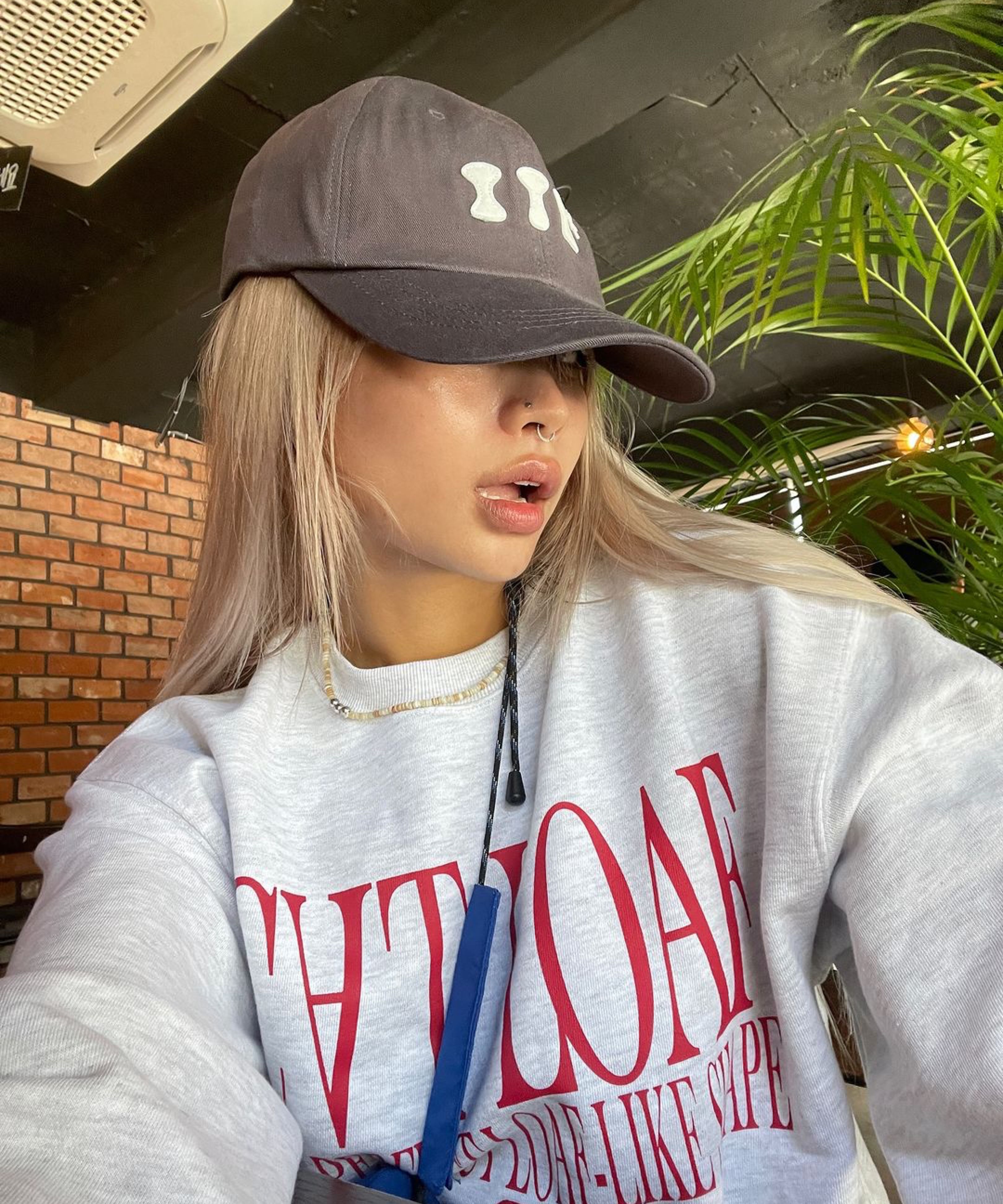キャップ ITZAVIBE ITZ MINI LOGO BALL CAP CHARCOAL MUSINSA公式 | ITZAVIBE ITZ MINI LOGO BALL CAP - CHARCOAL