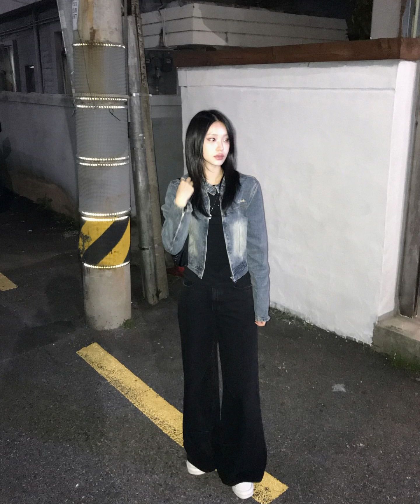 MISEKI SEOUL☆Pocket denim wide pants MUSINSA | MISEKI SEOUL Pocket denim wide pants BLACK