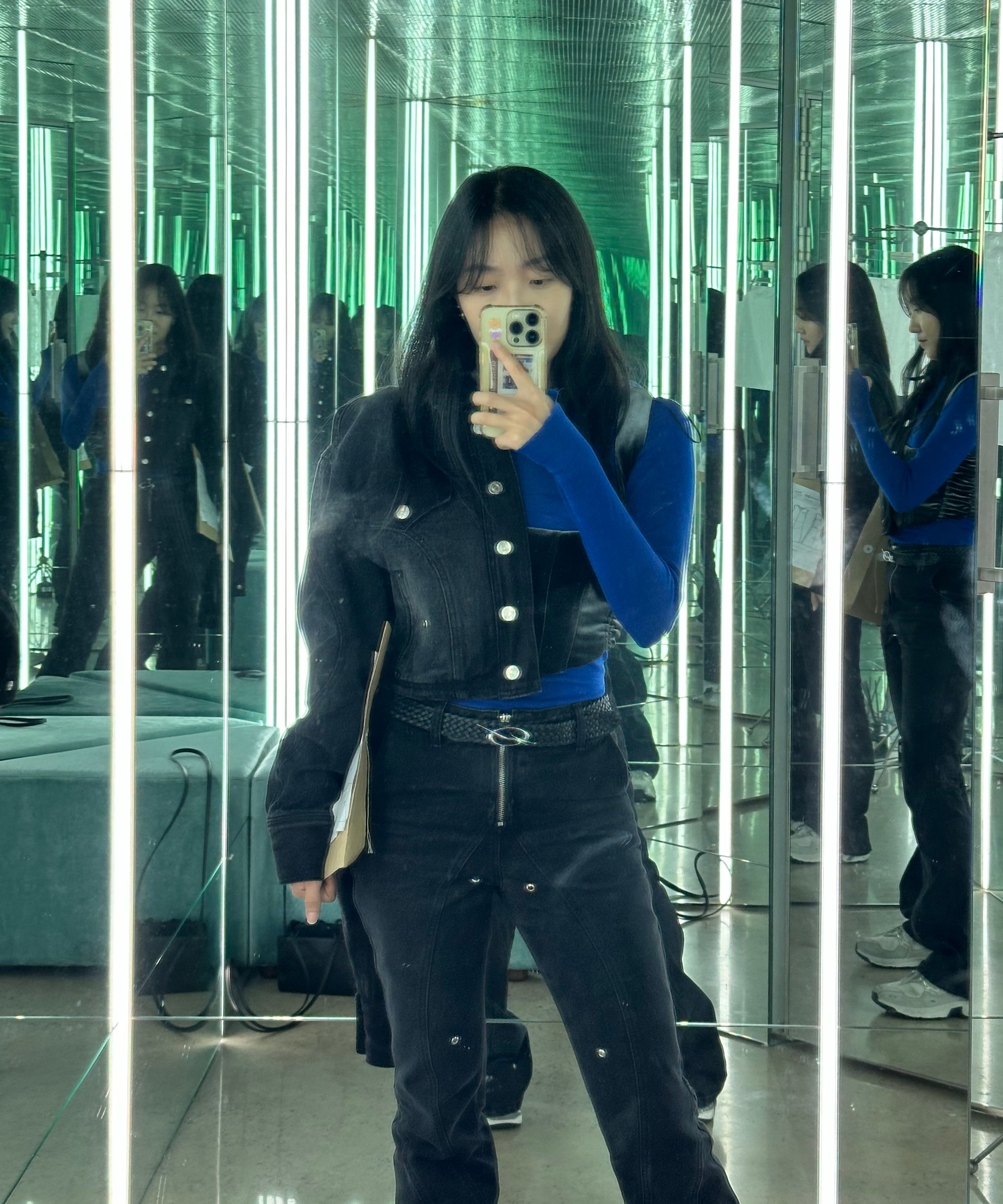 MUSINSA公式 | 51PERCENT FOR WOMAN Tunnel Lining denim jacket