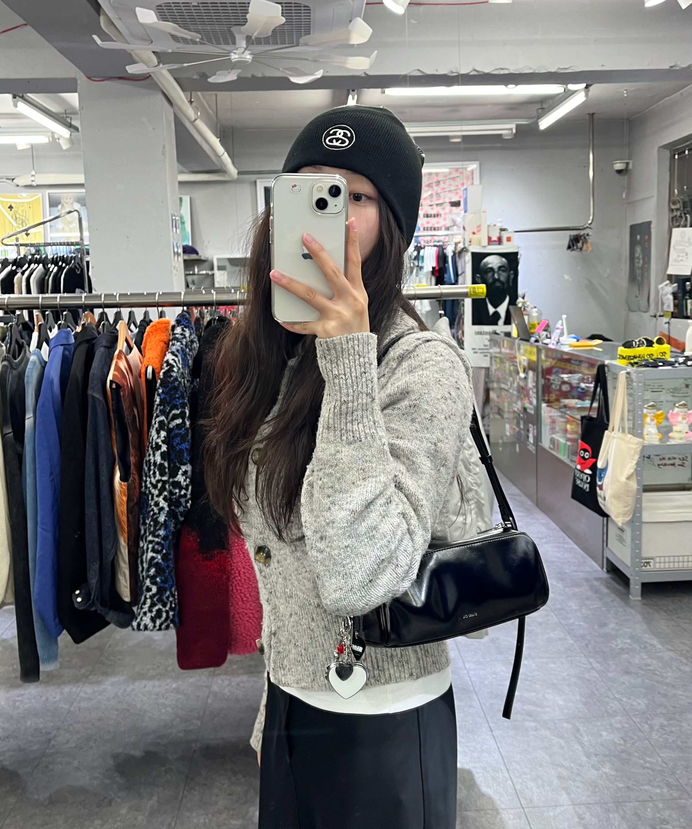 【STAND OIL】★韓国人気★ Chunky Bag Chunky Bag / Black - Stand Oil