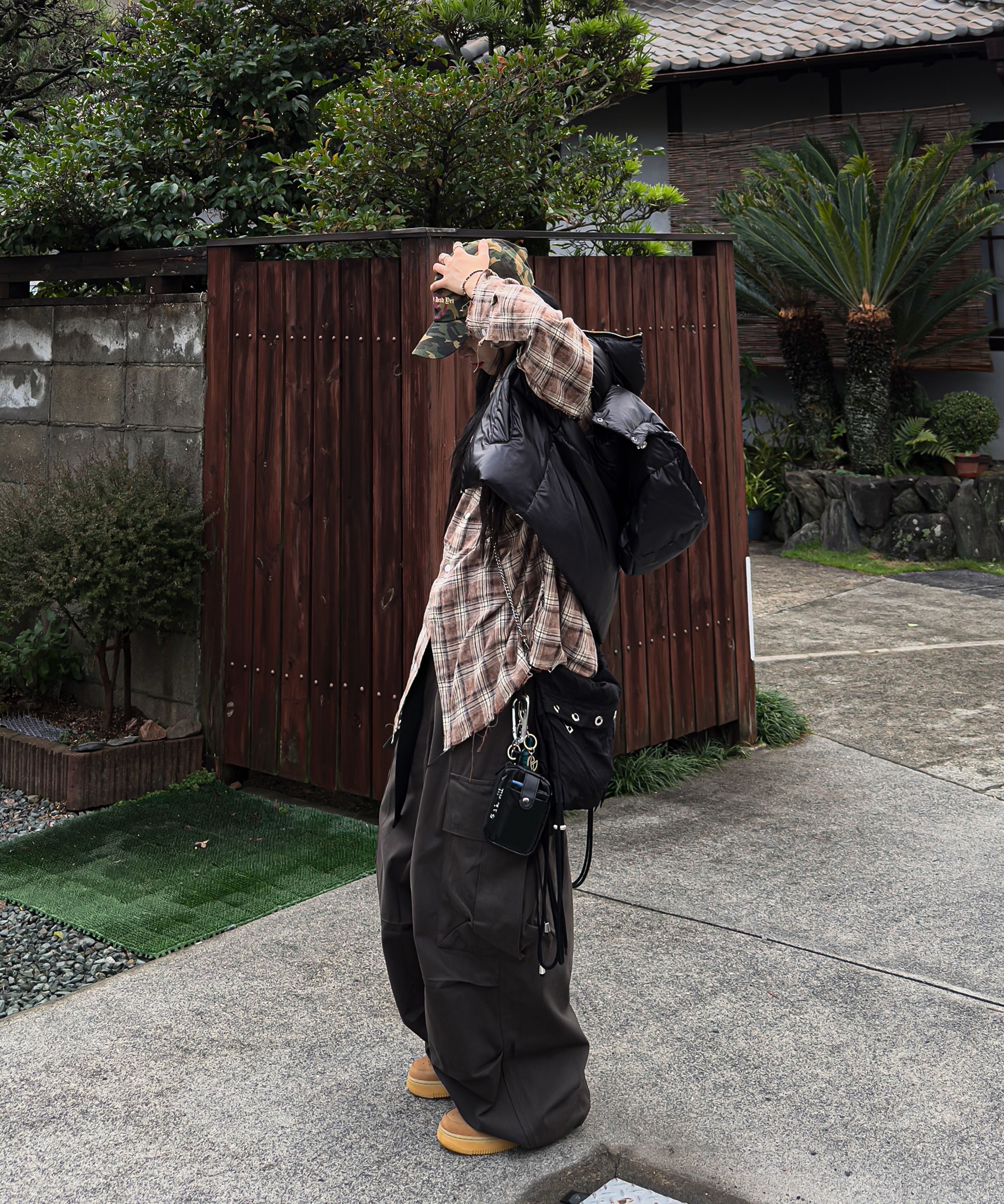 【XTONZ】XTA019 Camo Cotton Ball Cap▲TXT着用 MUSINSA公式 | XTONZ XTA019 Camo Cotton Ball Cap (CAMO)