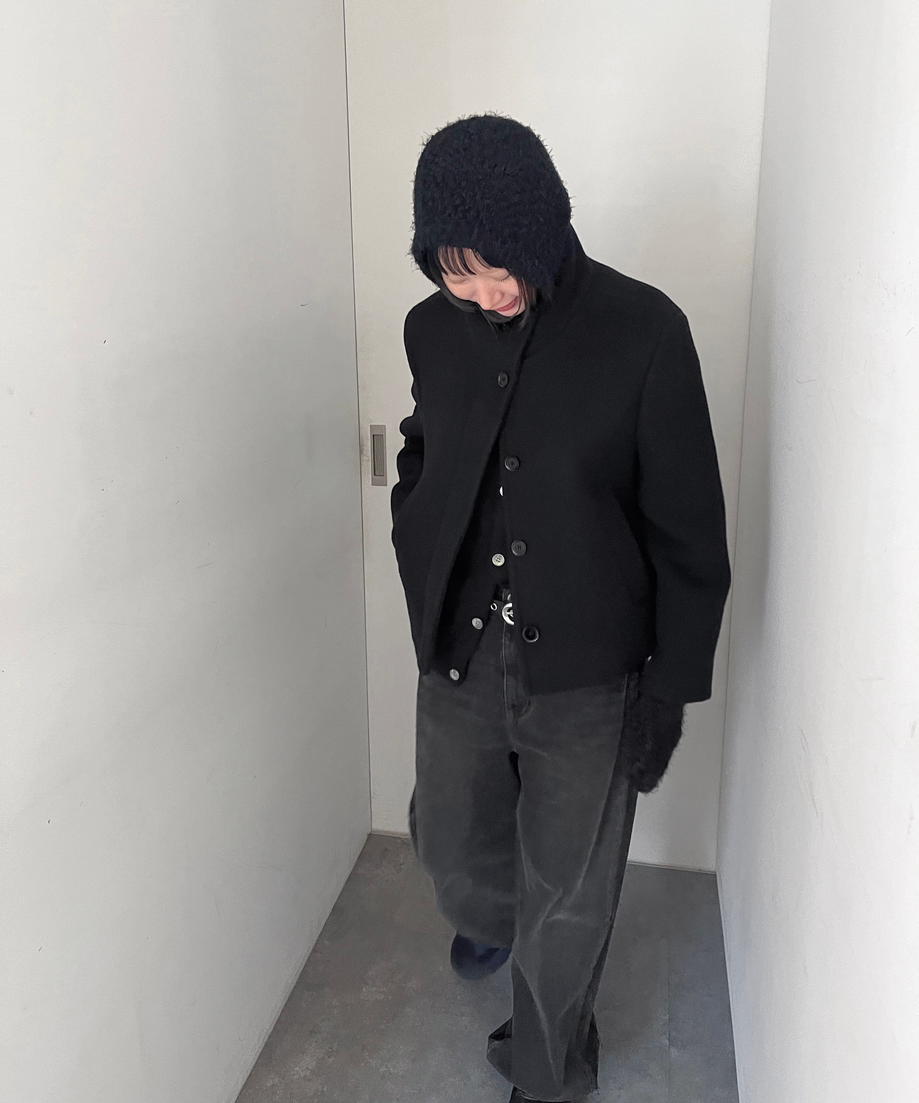 MUSINSA公式 | INSILENCE WOMEN Minimal Short Coat BROWN