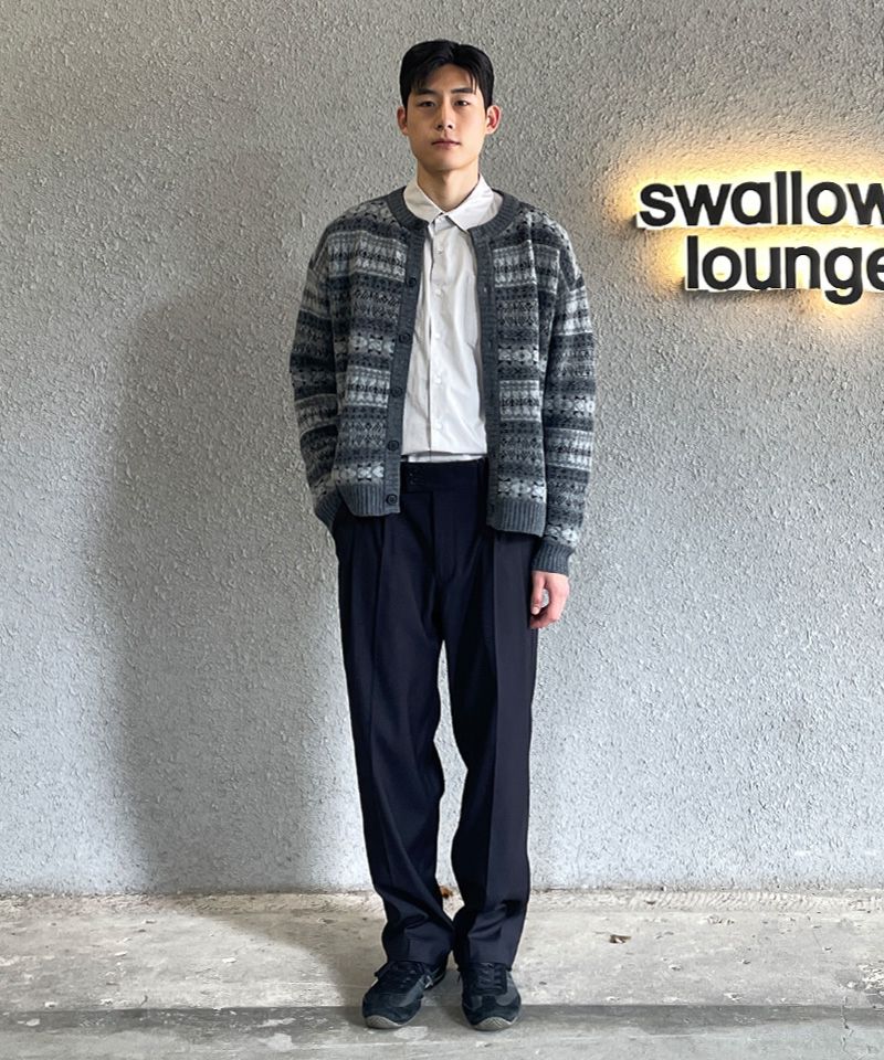 スーツ ANOTHER OFFICE / Santiago Slacks BLACK L ANOTHER OFFICE - ANOTHER OFFICEアナザーオフィス Santiago