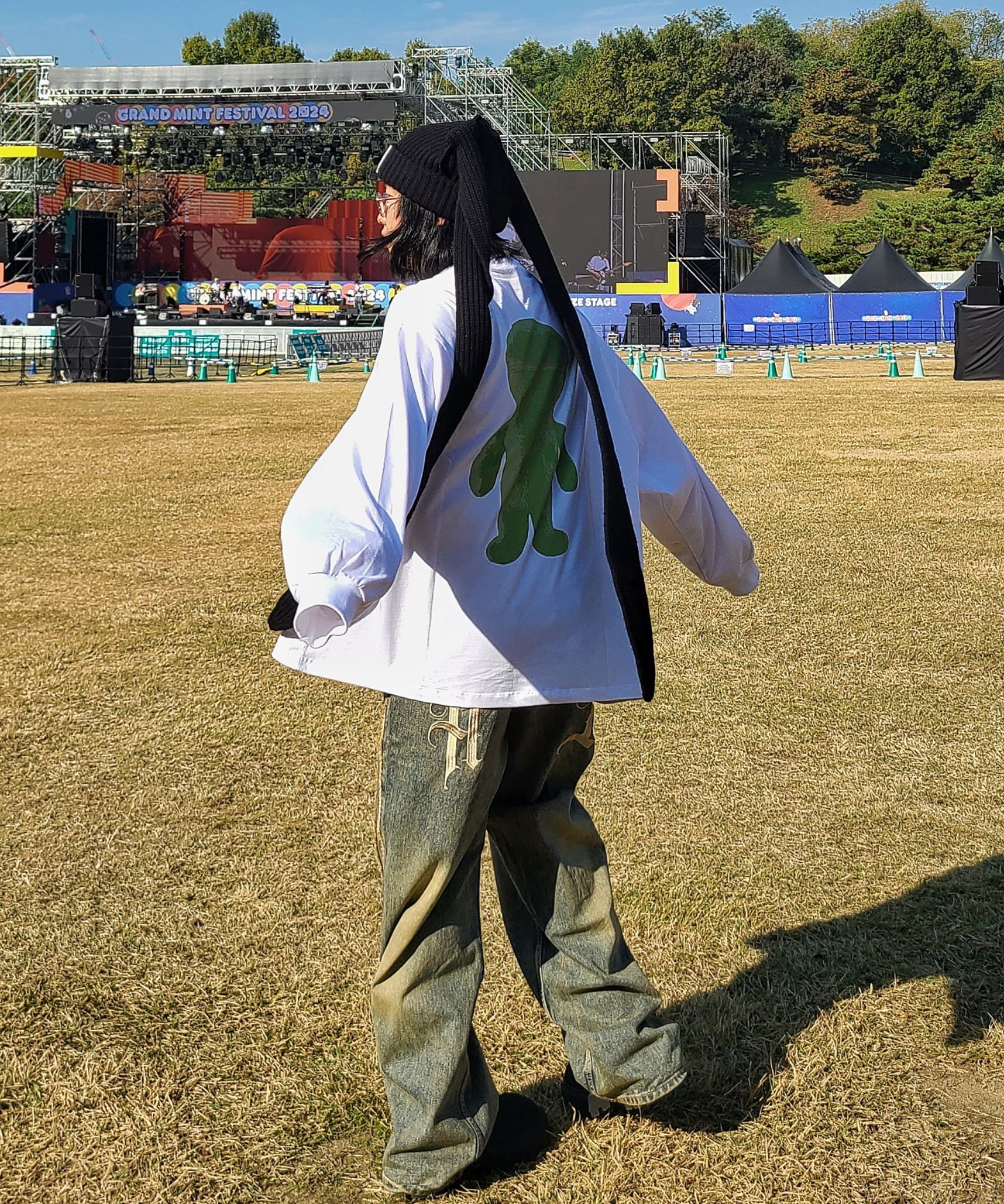☆関税込☆HOODHOOD★Alien Graphic Overfit Long Sleeve Tshirt MUSINSA | HOODHOOD Alien Graphic Overfit Long Sleeve T-Shirt