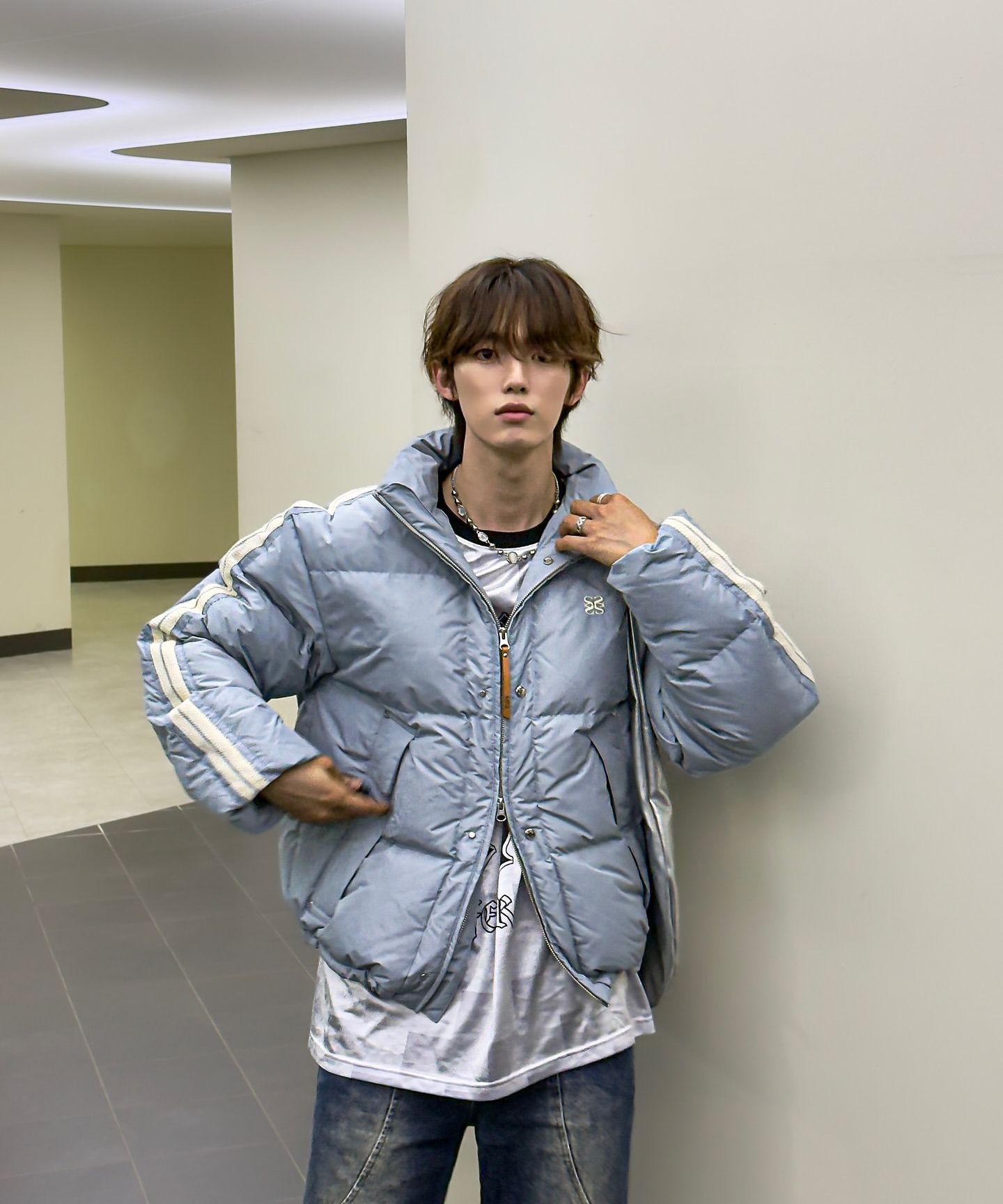 SATUR ■ Roton Duck Down Padding ジャケット MUSINSA | SATUR Roton Duck Down Padding Sky Blue