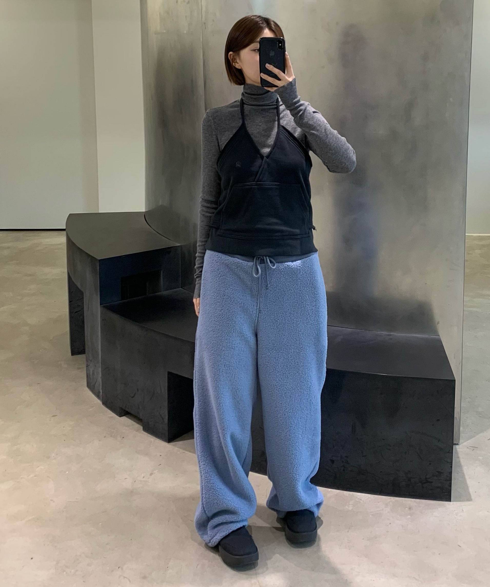 【DIAGONAL】24FW SHEARING BANDING PANTS MUSINSA | DIAGONAL SHEARING BANDING PANTS (beige)